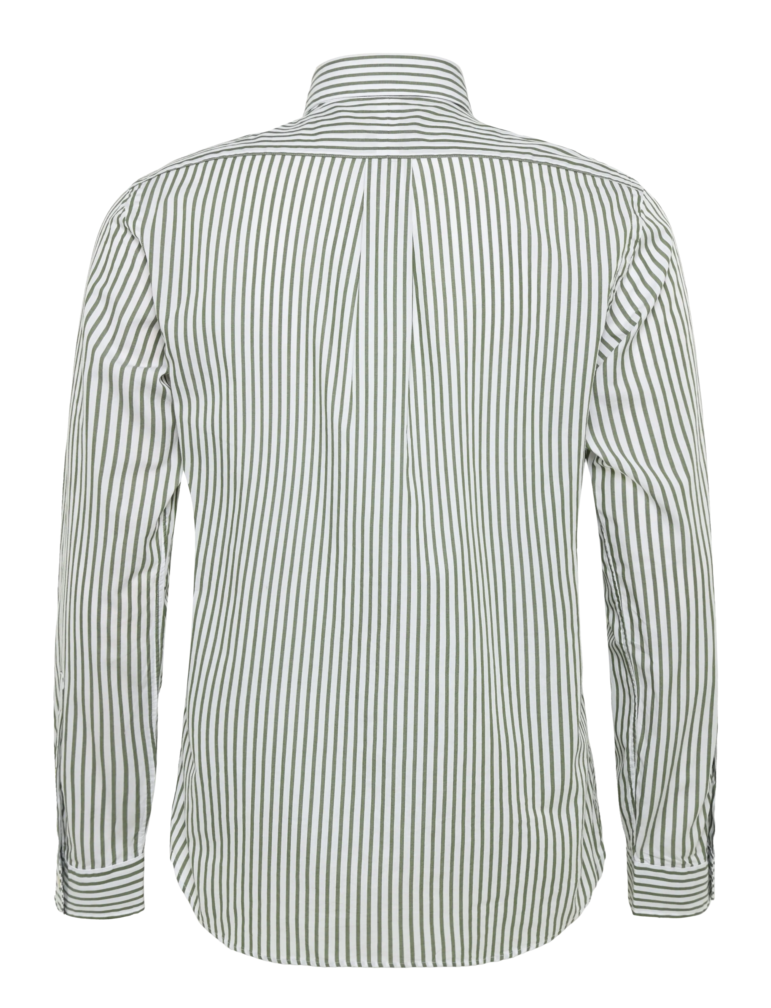 Polo Ralph Lauren - WASHED BROADCLOTH-WVN-SHIRT - striped shirts - 3249f white garde - 1
