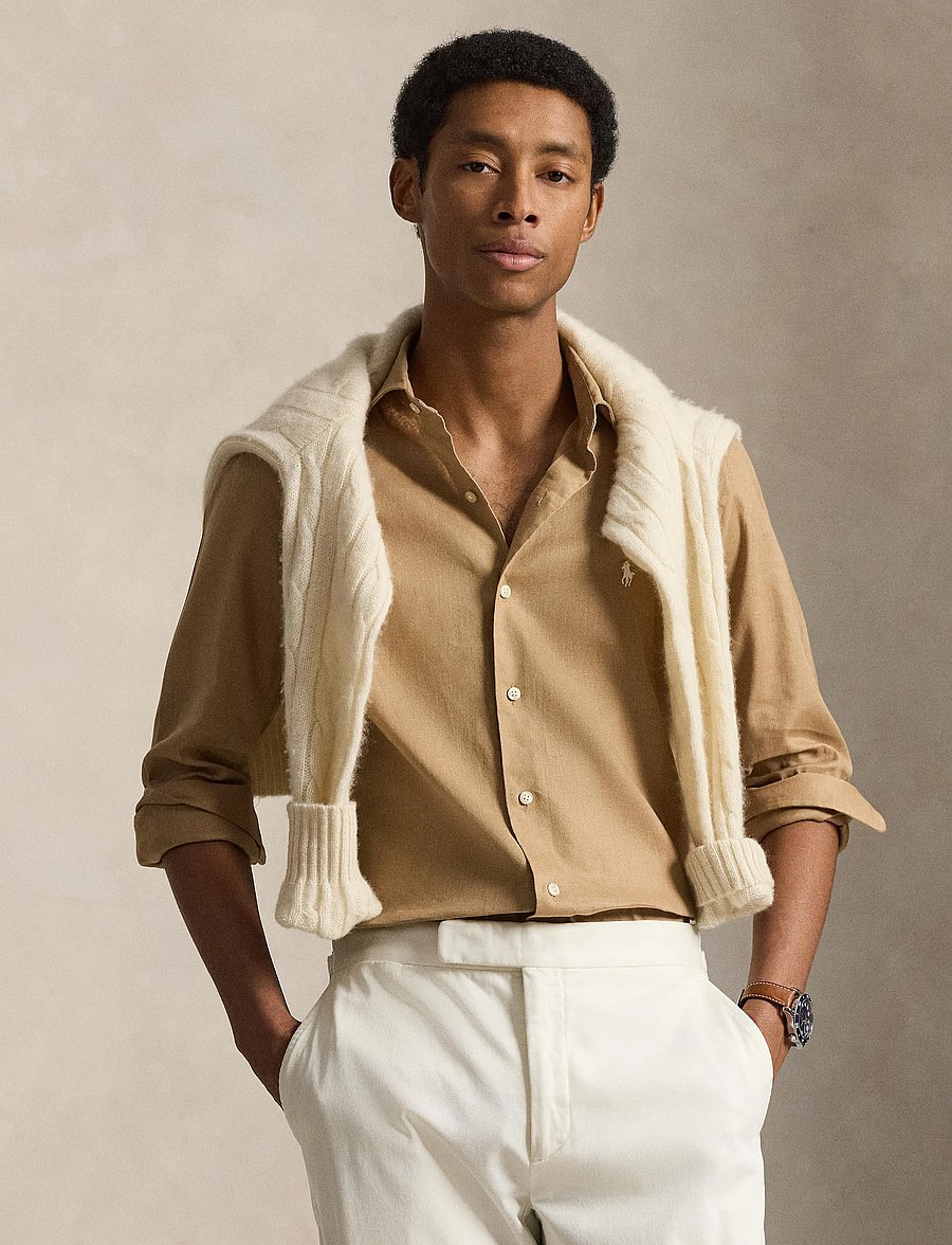 Polo Ralph Lauren - 710B15596001 - oxford krekli - cafe tan - 3