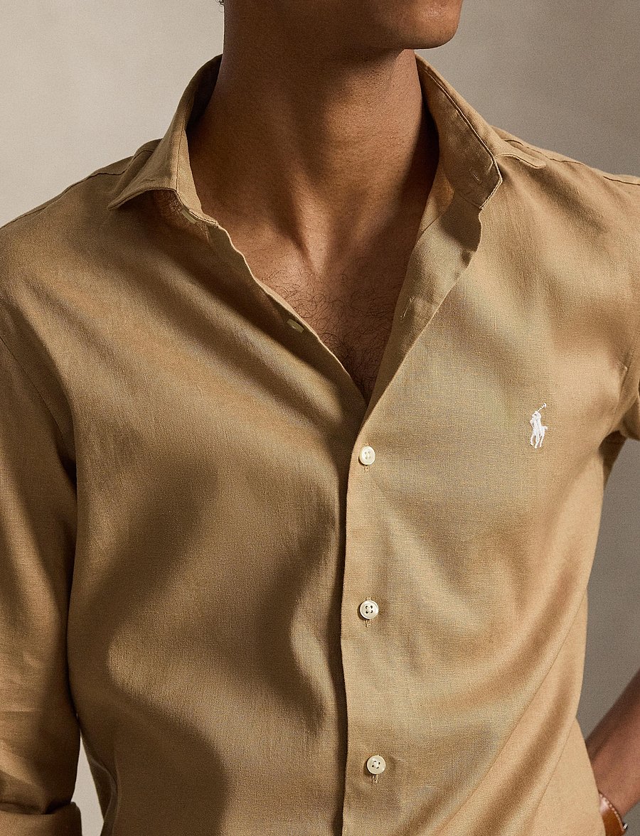 Polo Ralph Lauren - 710B15596001 - oxford krekli - cafe tan - 4