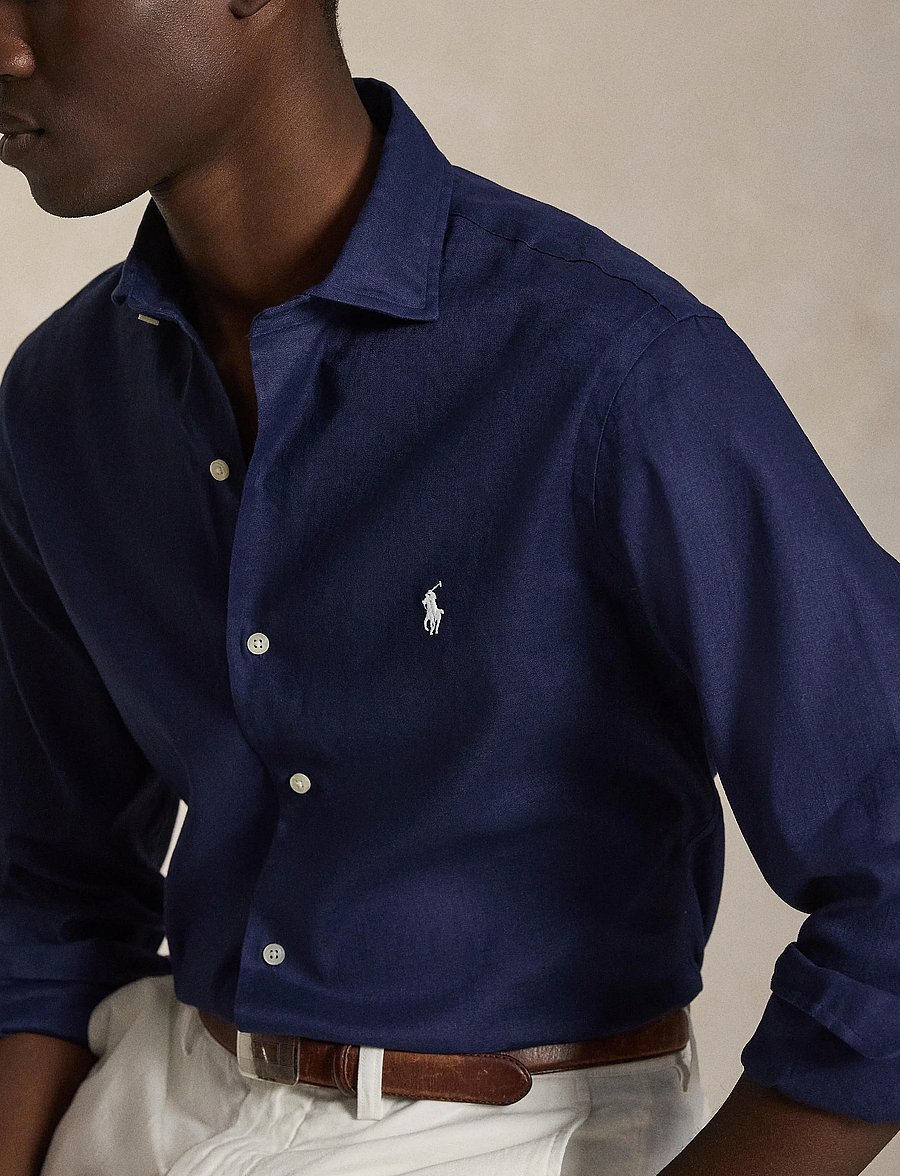 Polo Ralph Lauren - 710B15596001 - oxford-hemden - newport navy - 4