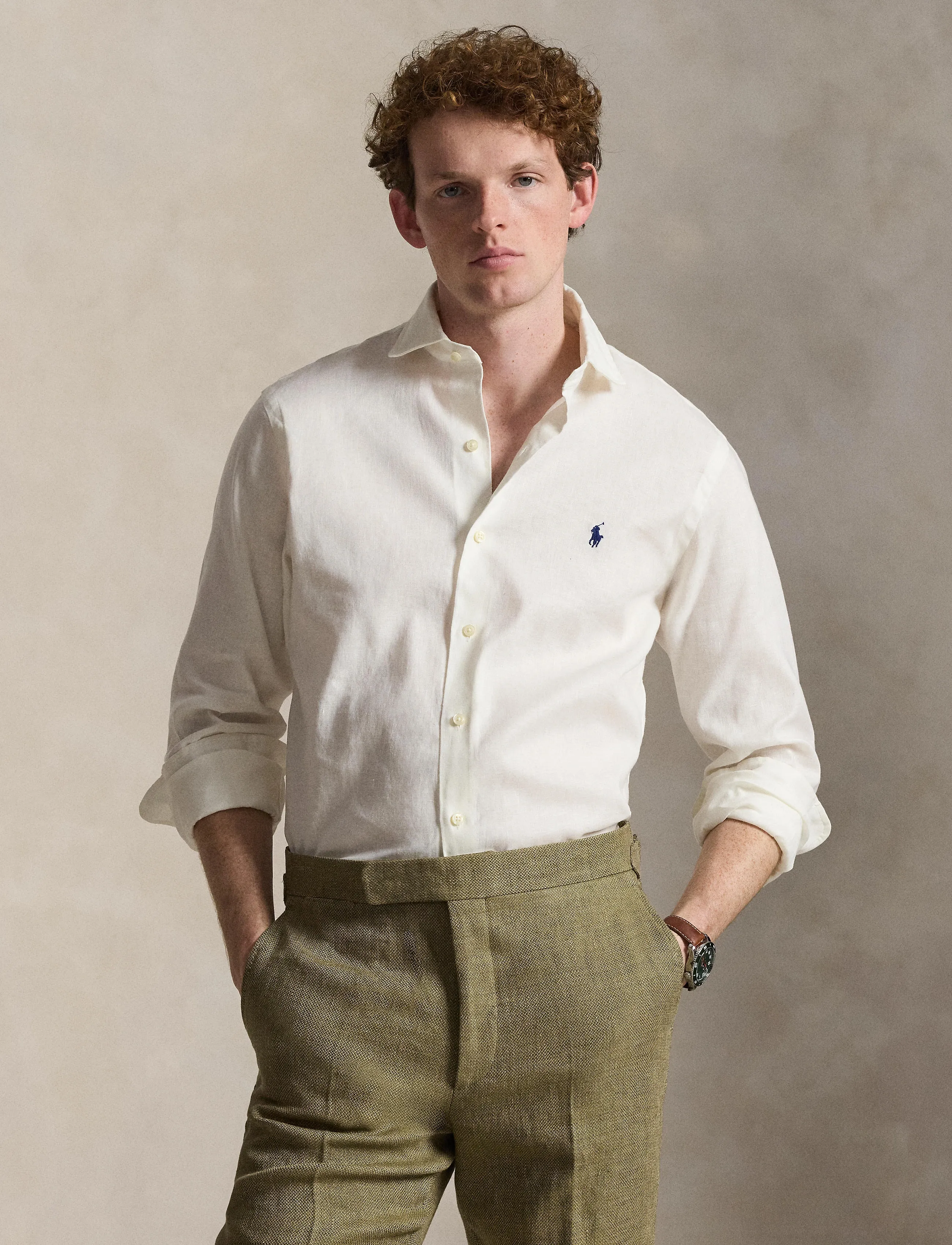 Polo Ralph Lauren - 710B15596001 - oxford skjorter - white - 3