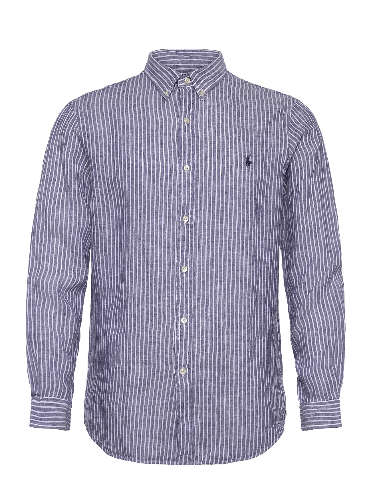 Polo Ralph Lauren | Slim Fit Striped Linen Shirt | L