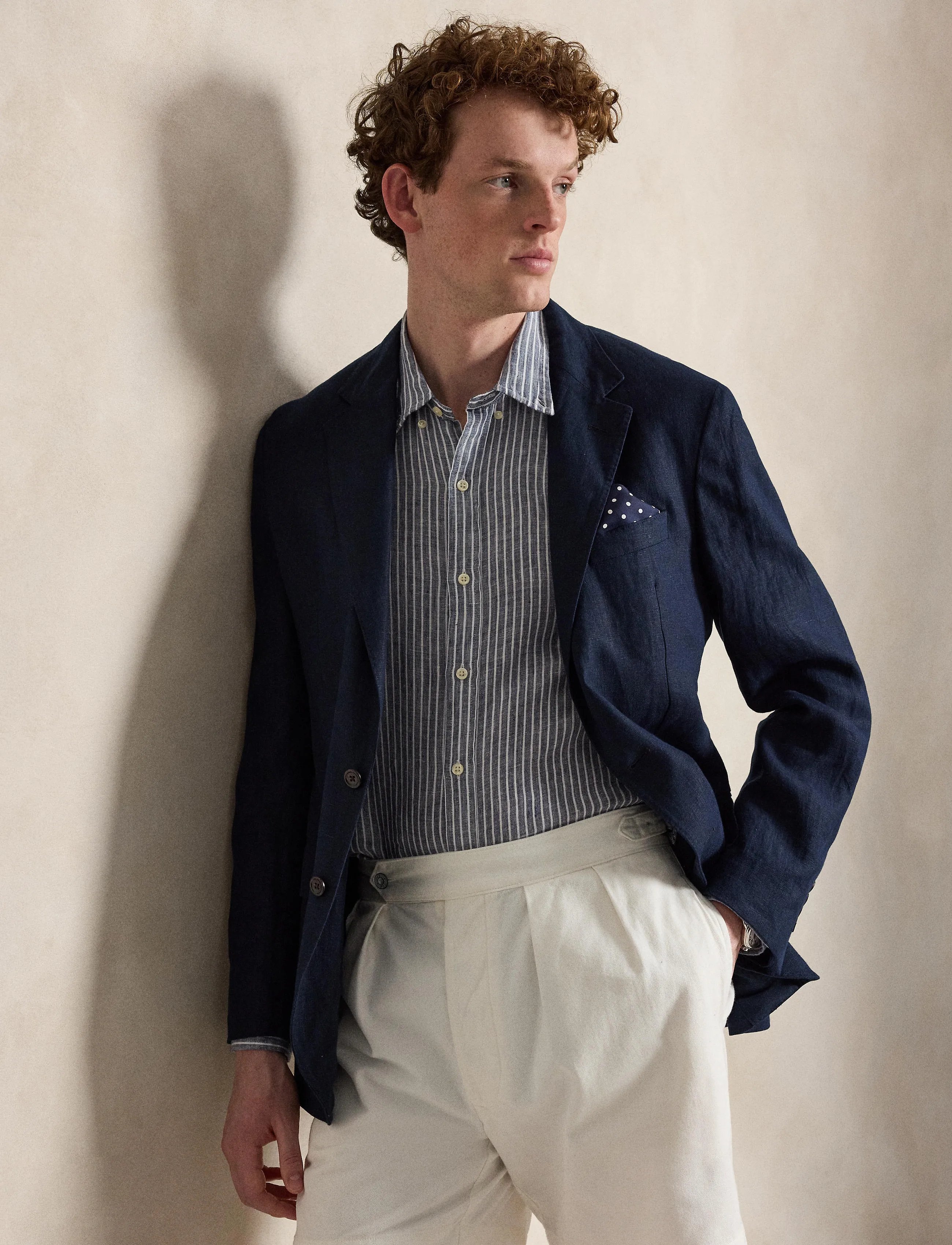 Polo Ralph Lauren - Slim Fit Striped Linen Shirt - gestreifte hemden - 7188g new classic - 5