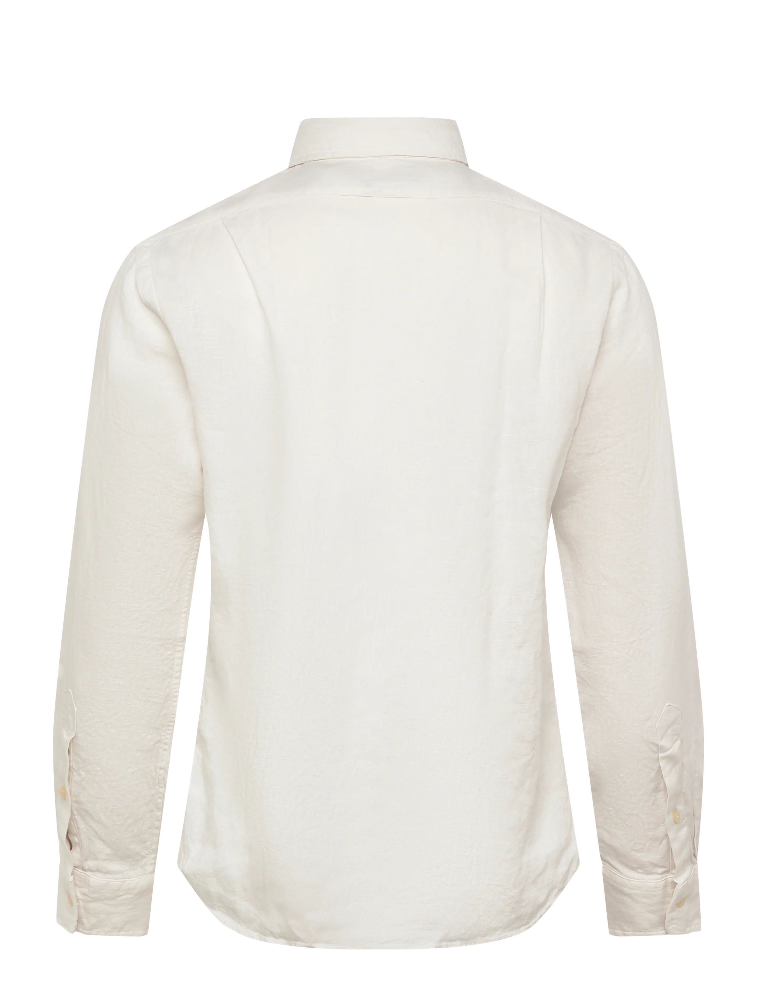 Polo Ralph Lauren - GD SLUBBY LINEN-WVN-SHIRT - hørskjorter - deckwash white - 2