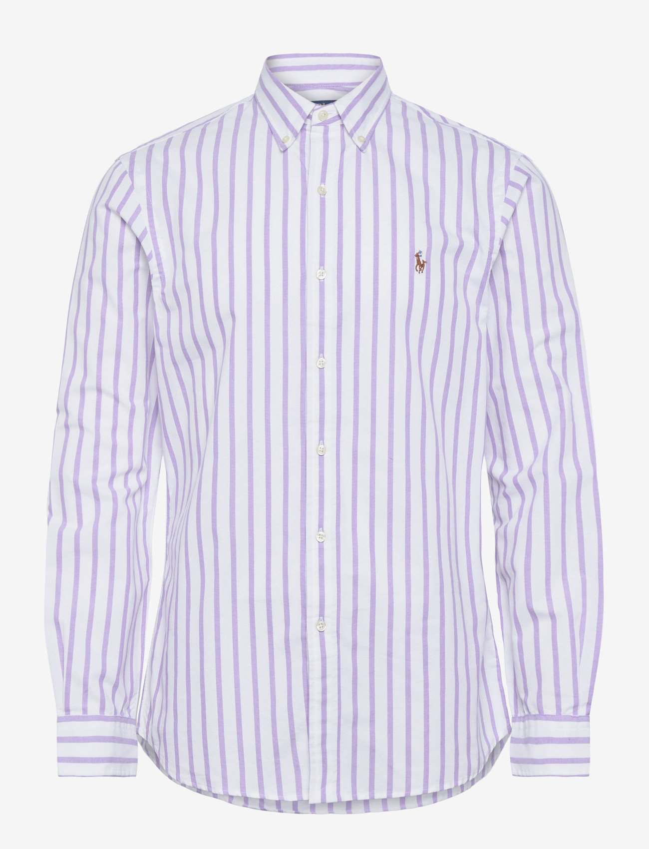 Polo Ralph Lauren - 710B15652001 - gestreifte hemden - 5149e thistle whi - 0