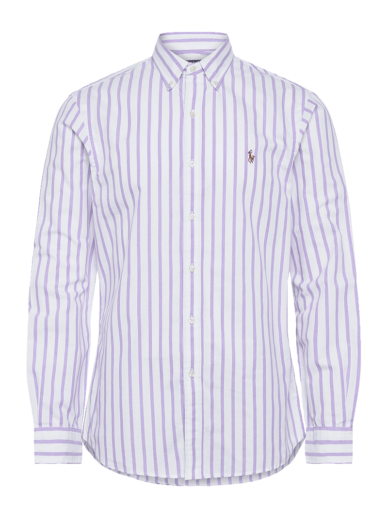 Polo Ralph Lauren - 710B15652001 - gestreifte hemden - 5149e thistle whi - 0