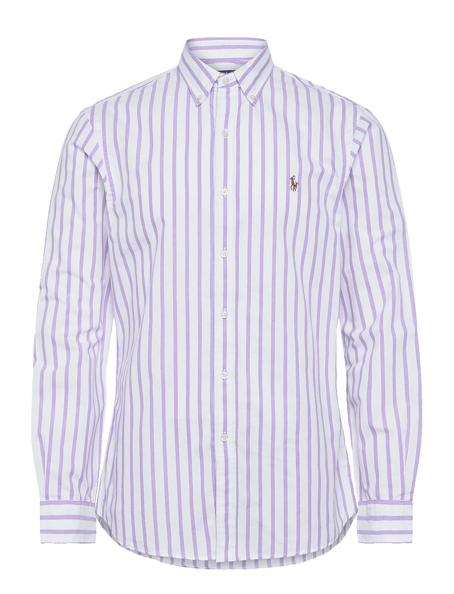 Polo Ralph Lauren - 710B15652001 - chemises à rayures - 5149e thistle whi - 1