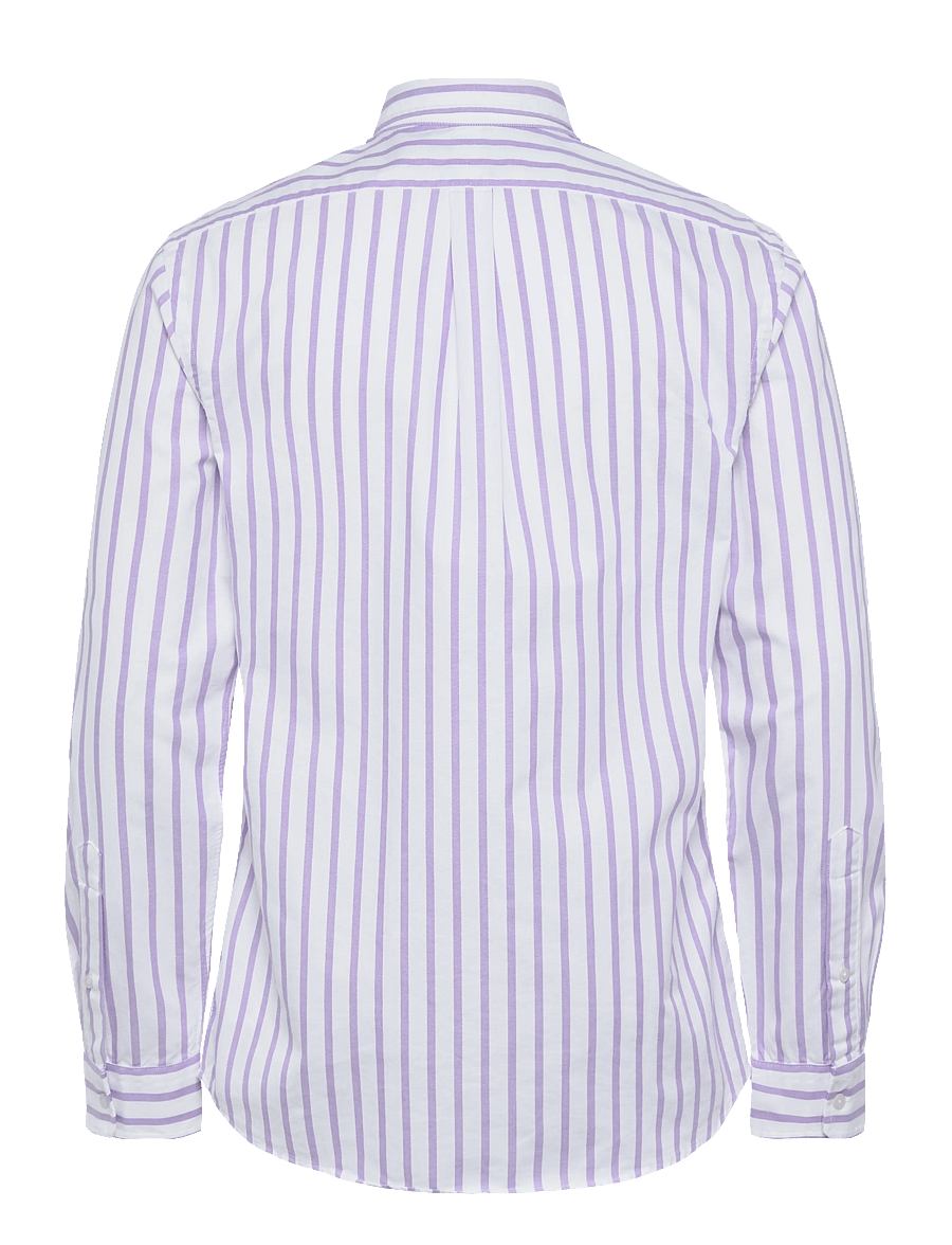 Polo Ralph Lauren - 710B15652001 - chemises à rayures - 5149e thistle whi - 2