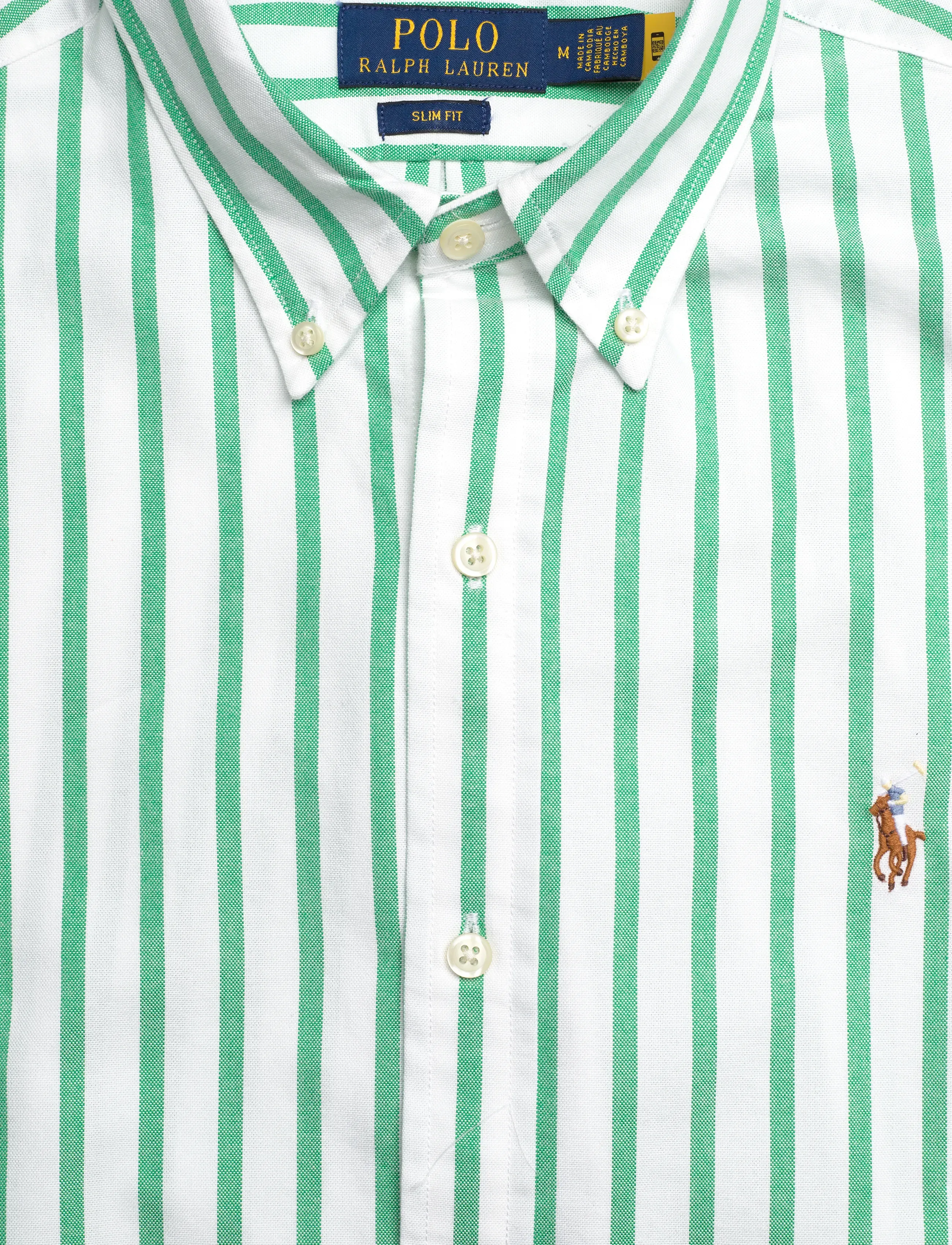 Polo Ralph Lauren - 710B15652001 - stribede skjorter - 5149f summer emer - 4