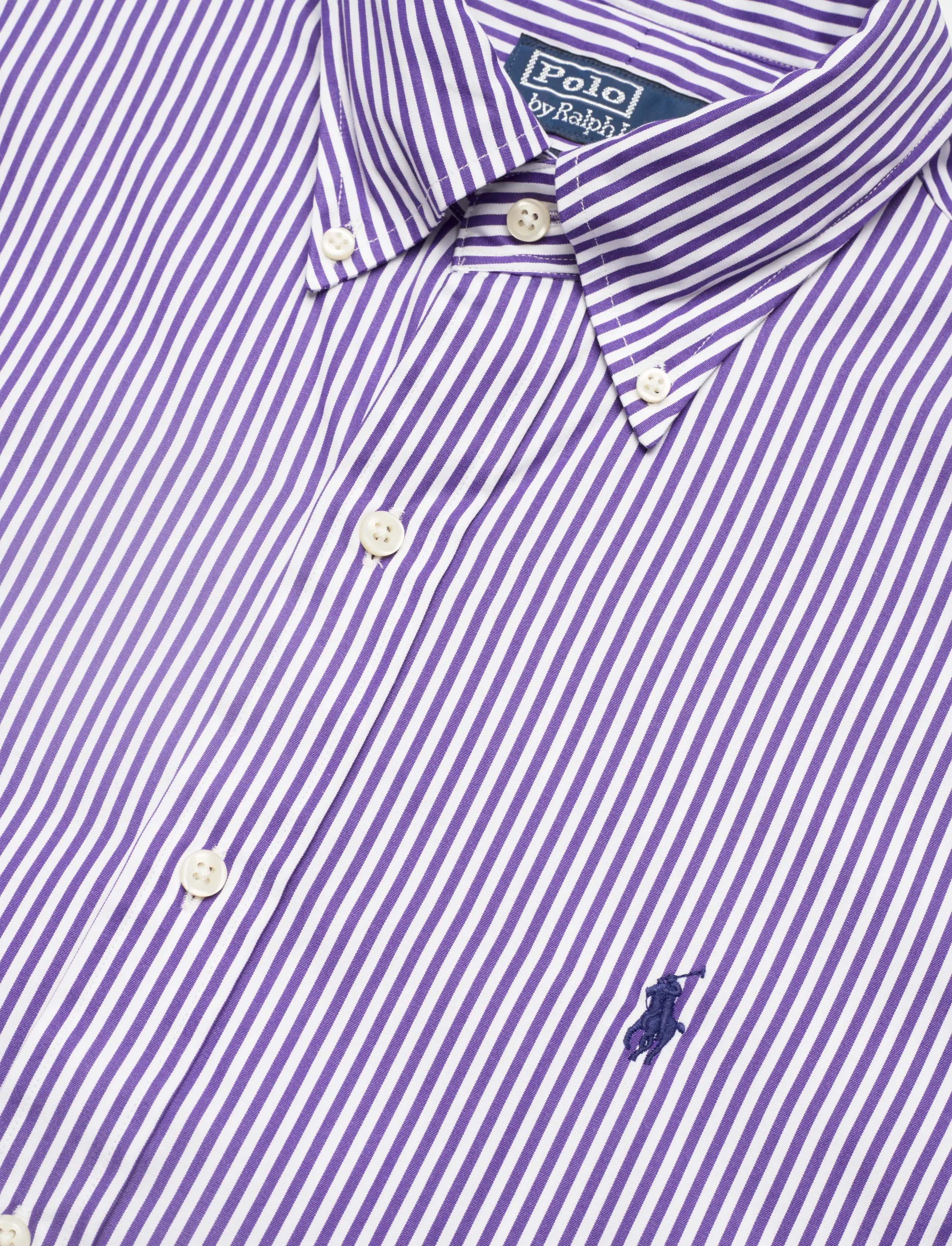 Polo Ralph Lauren - 710B15661004 - stribede skjorter - 5410f white caban - 5