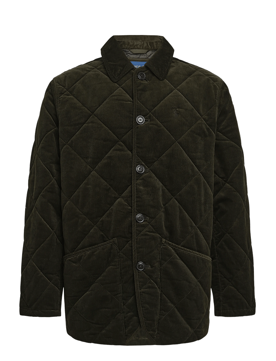 Polo Ralph Lauren - 16 WALE CORDUROY-WVN-COAT - vestes matelassées - company olive - 1