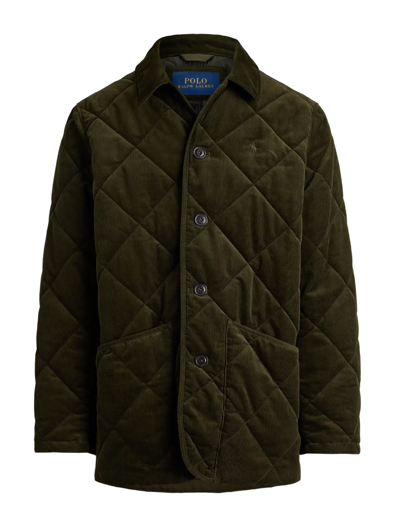 Polo Ralph Lauren - 16 WALE CORDUROY-WVN-COAT - quiltade jackor - company olive - 1
