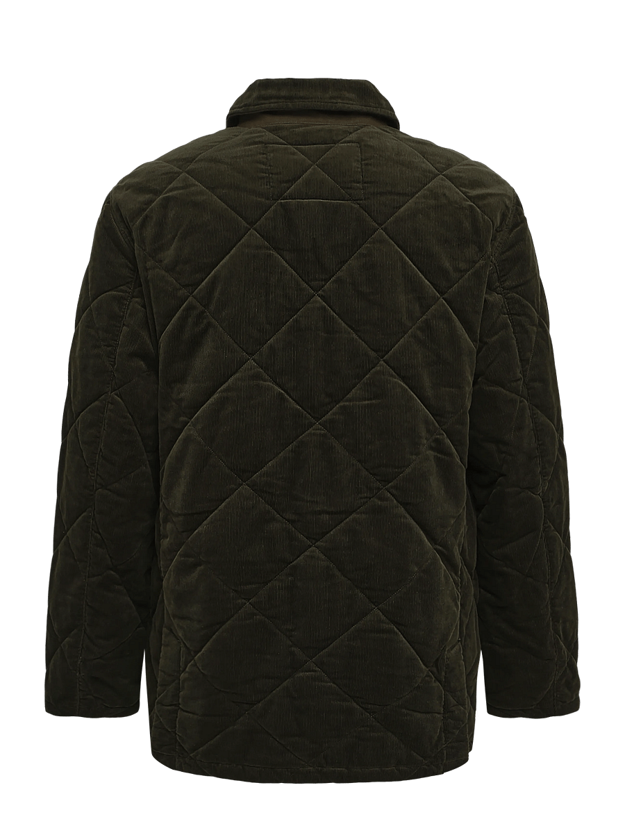 Polo Ralph Lauren - 16 WALE CORDUROY-WVN-COAT - vestes matelassées - company olive - 2