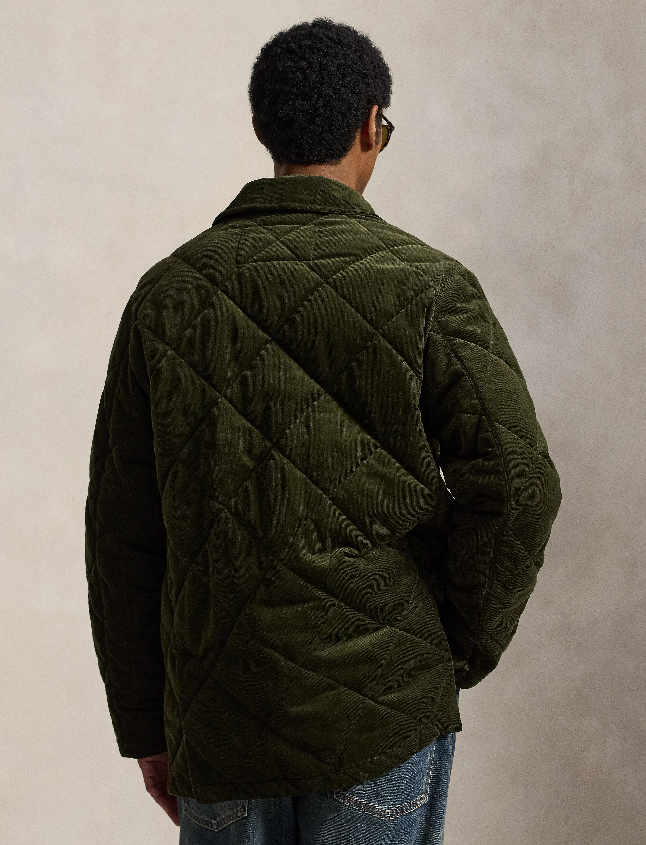 Polo Ralph Lauren - 16 WALE CORDUROY-WVN-COAT - quiltade jackor - company olive - 2