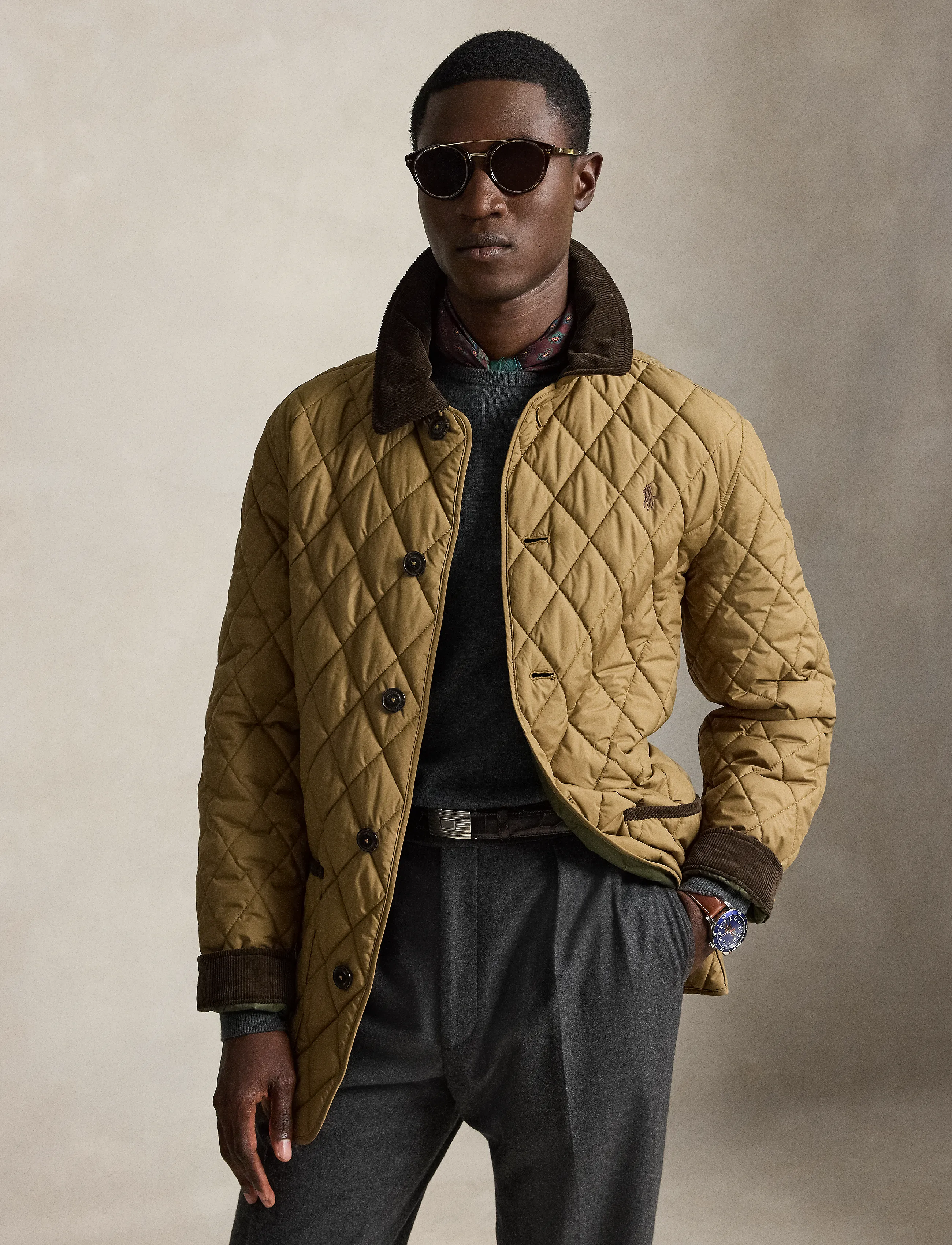 Polo Ralph Lauren - The Beaton Quilted Barn Coat - gesteppt - honey brown - 3
