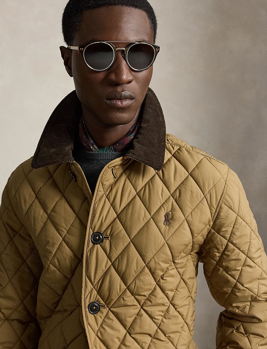Polo Ralph Lauren - 30D POLYESTER PW-WVN-JACKET - quilted jackets - honey brown - 5