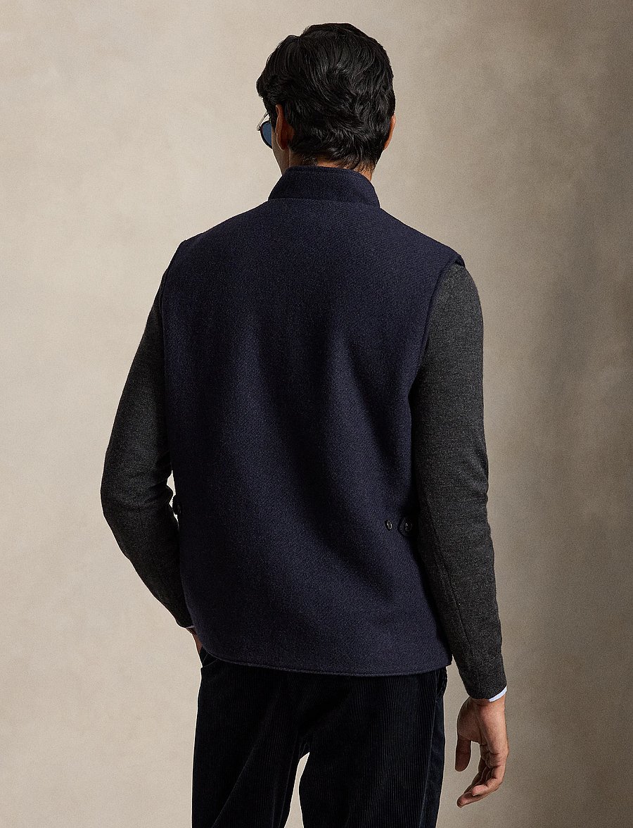 Polo Ralph Lauren - The Langdon Tweed Vest - vestid - collection navy - 3