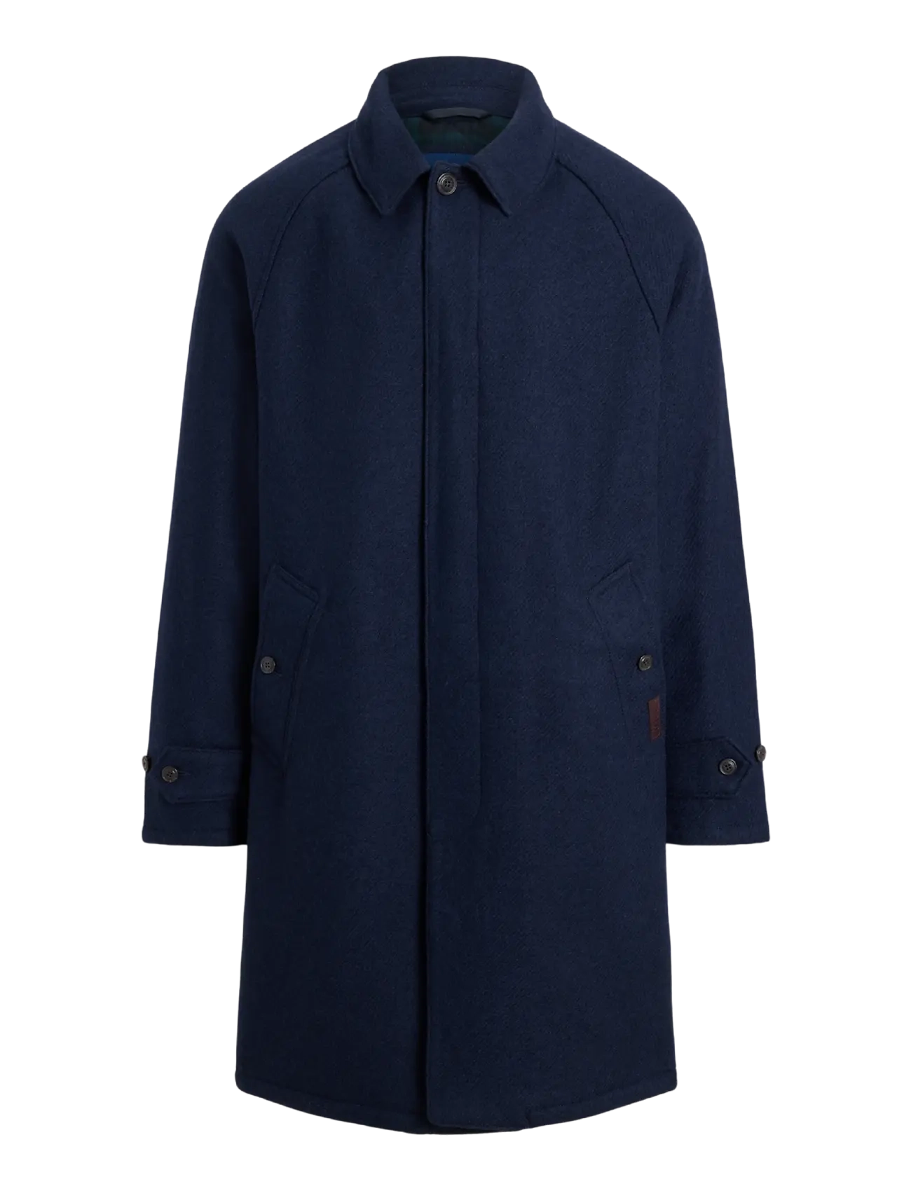 Polo Ralph Lauren The Langdon Tweed Walking Coat - Polo Ralph Lauren - COLLECTION NAVY / navy