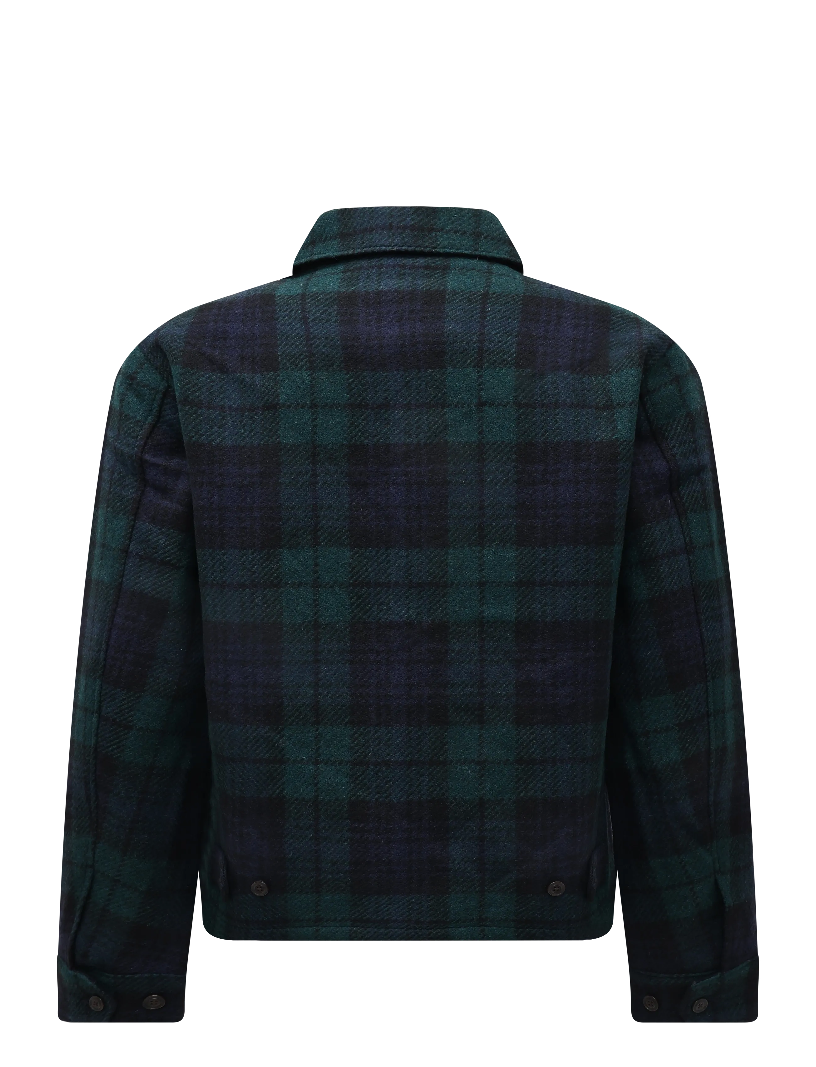 Polo Ralph Lauren - The Langdon Plaid Tweed Jacket - uldjakker - blackwatch tartan - 2