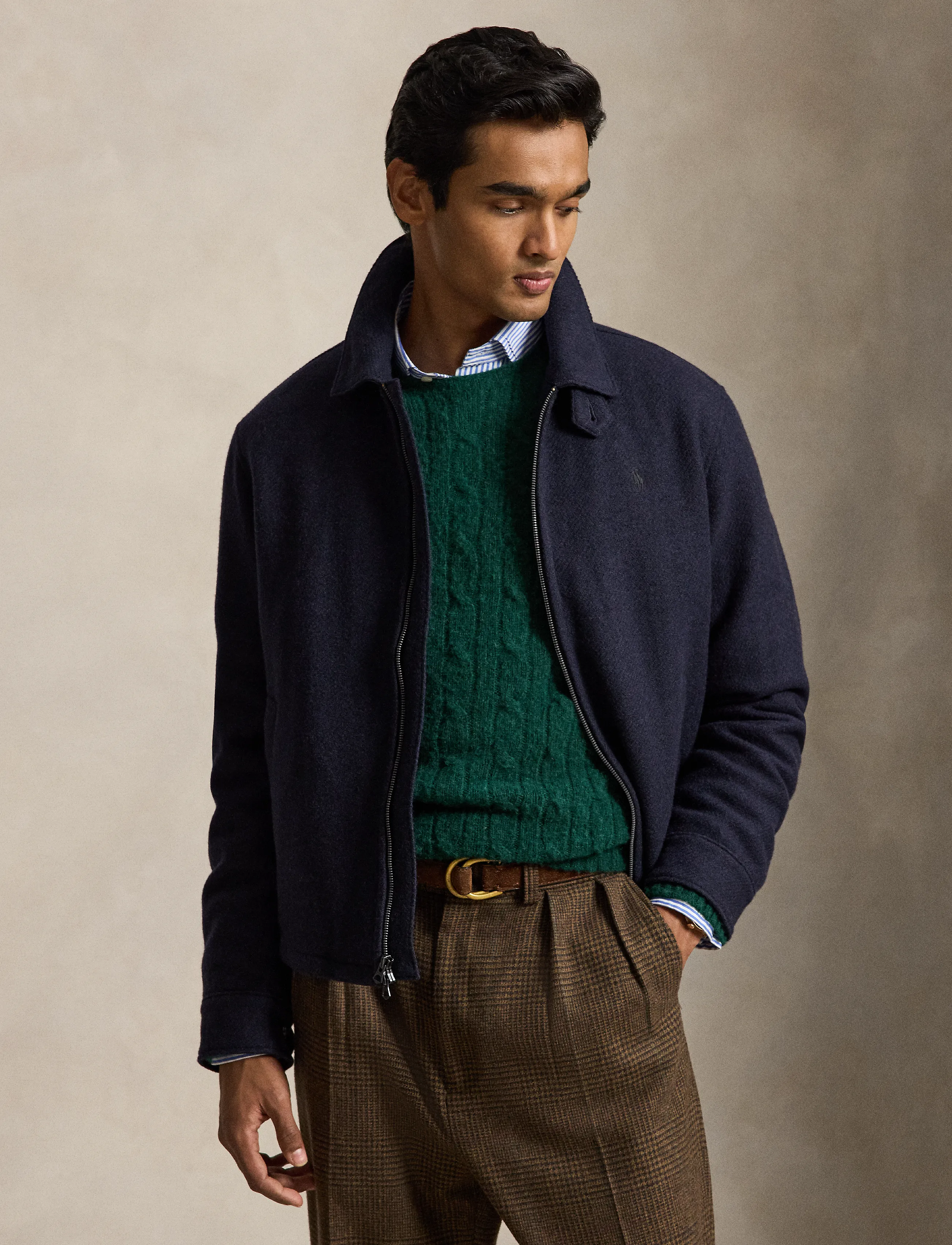 Polo Ralph Lauren The Langdon Tweed Jacket - Kleidung - COLLECTION NAVY / navy