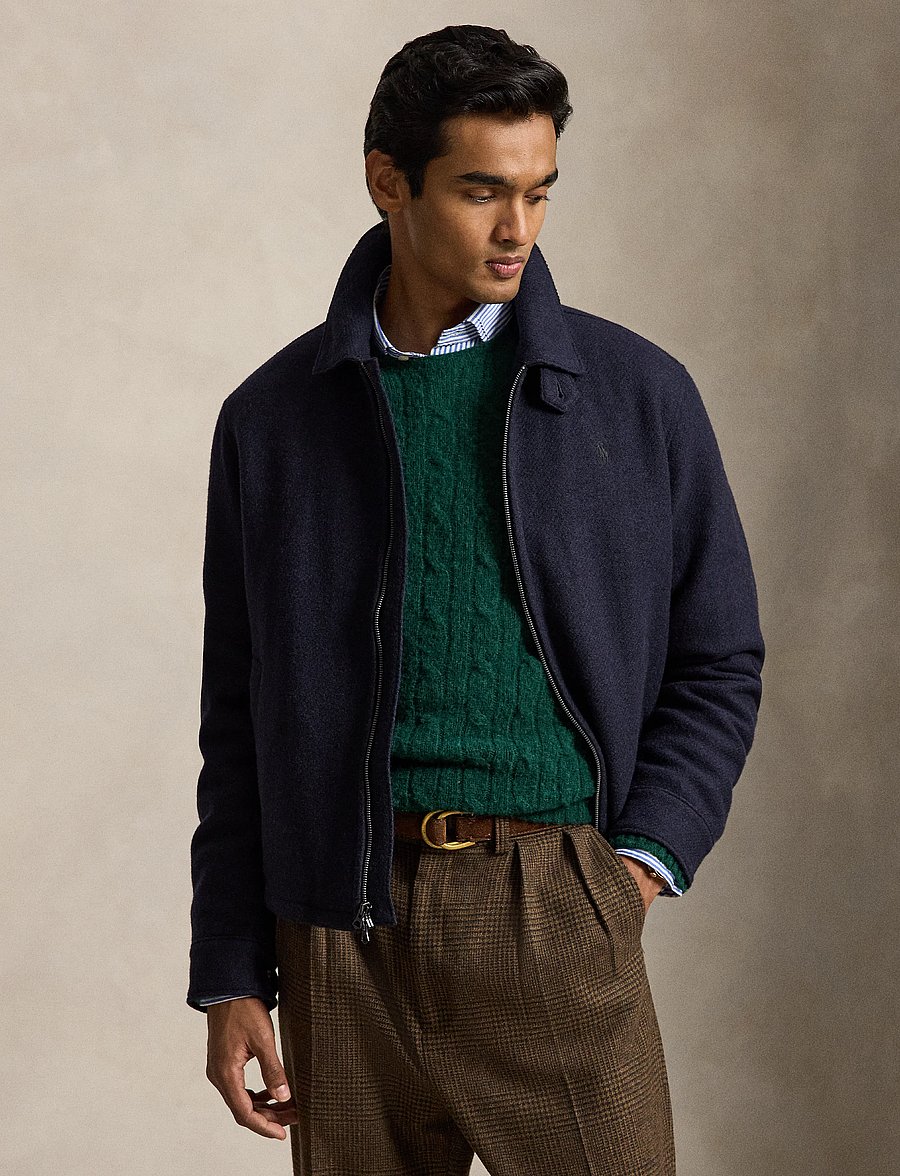 Polo Ralph Lauren - The Langdon Tweed Jacket - collection navy - 0