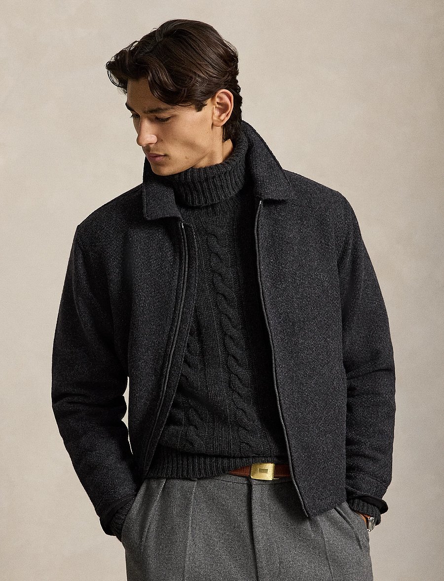 Polo Ralph Lauren - The Langdon Tweed Jacket - wolljacken - charcoal - 1