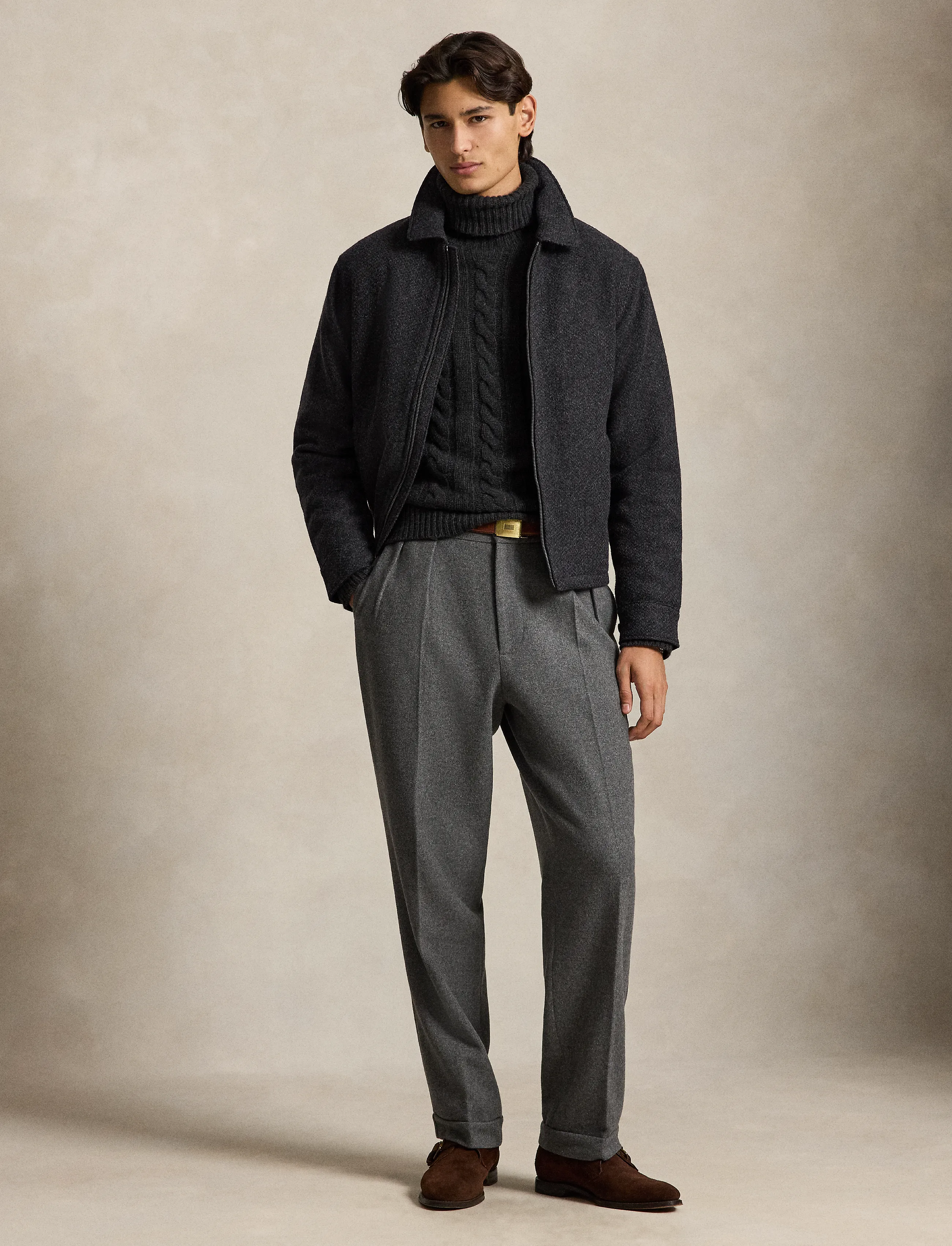 Polo Ralph Lauren - The Langdon Tweed Jacket - charcoal - 3