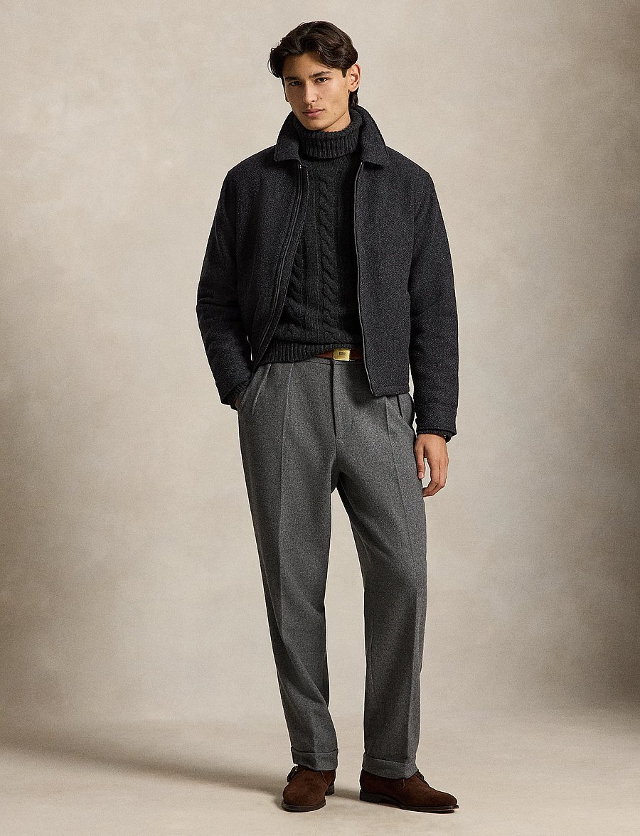 Polo Ralph Lauren - The Langdon Tweed Jacket - wolljacken - charcoal - 4