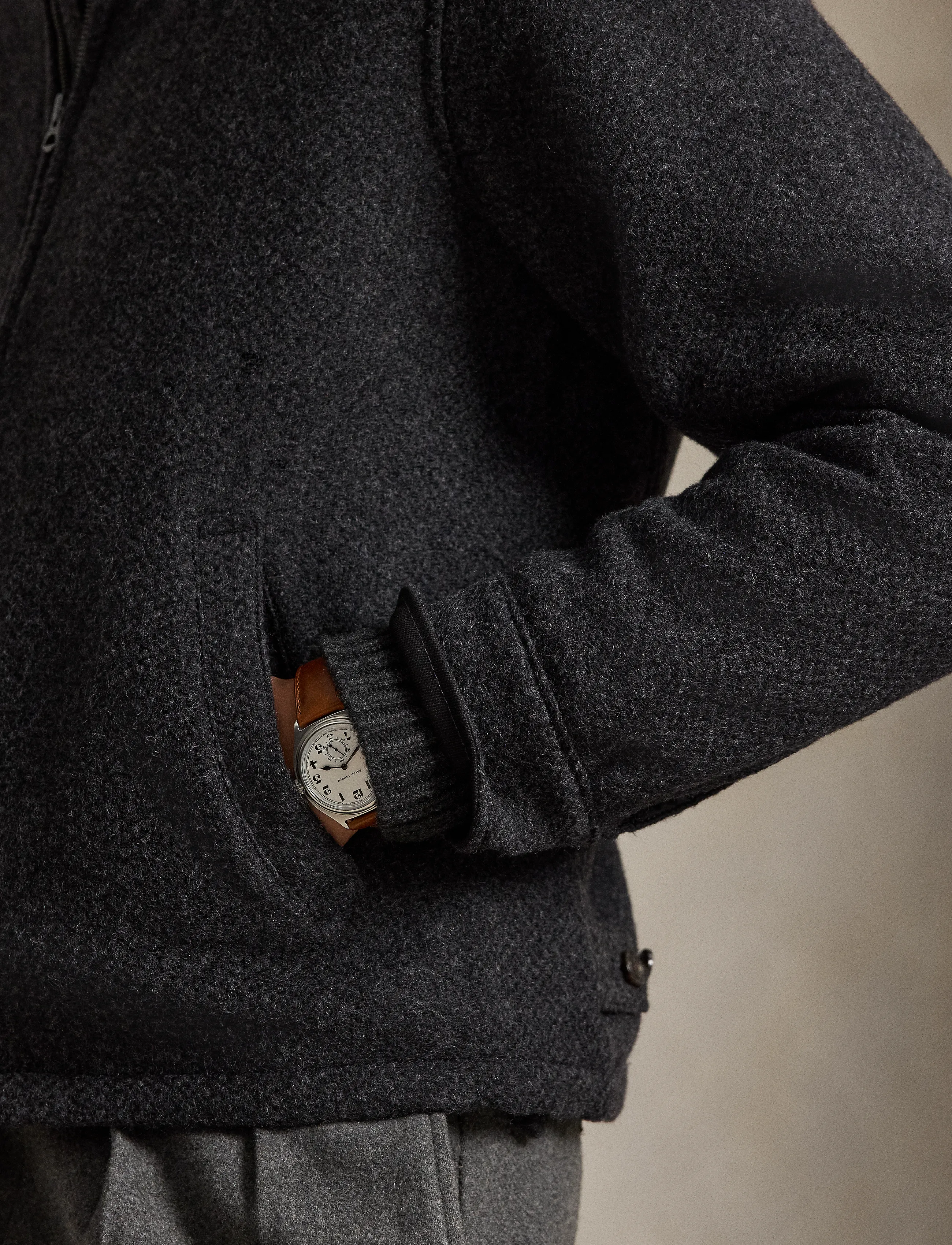Polo Ralph Lauren - The Langdon Tweed Jacket - charcoal - 4