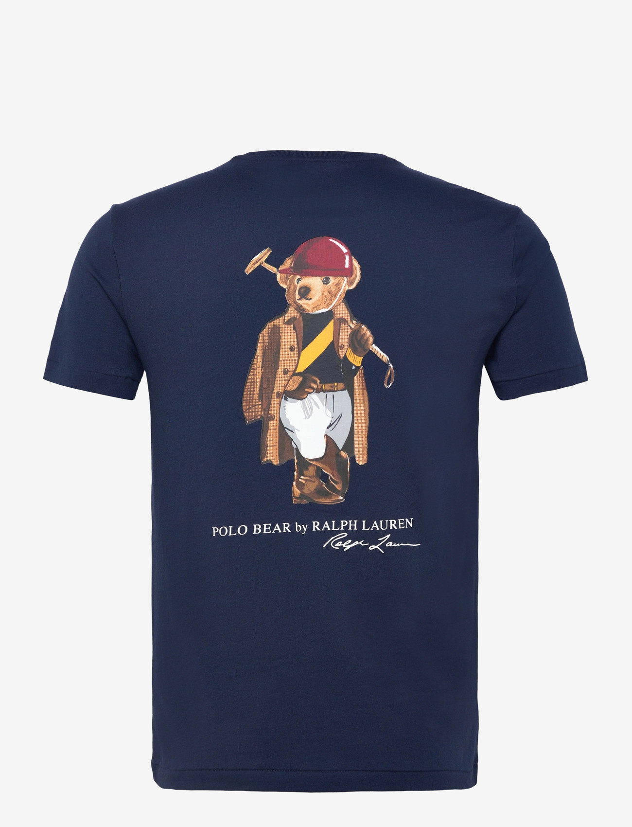 Polo Ralph Lauren - Custom Slim Fit Polo Bear T-Shirt - kortærmede t-shirts - newport navy-soci - 1