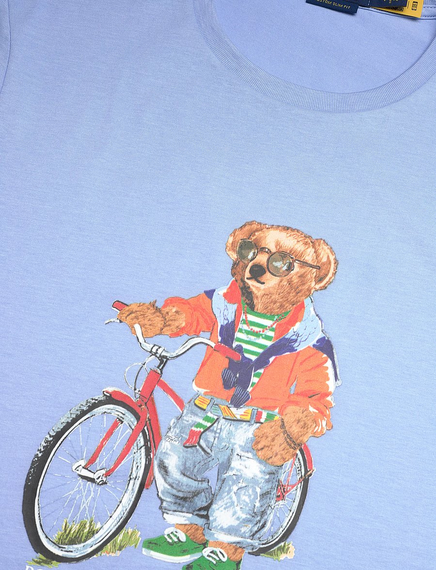 Polo Ralph Lauren - 26/1 JERSEY-KNT-T-SHIRT - t-shirts à manches courtes - austin blue- summ - 2