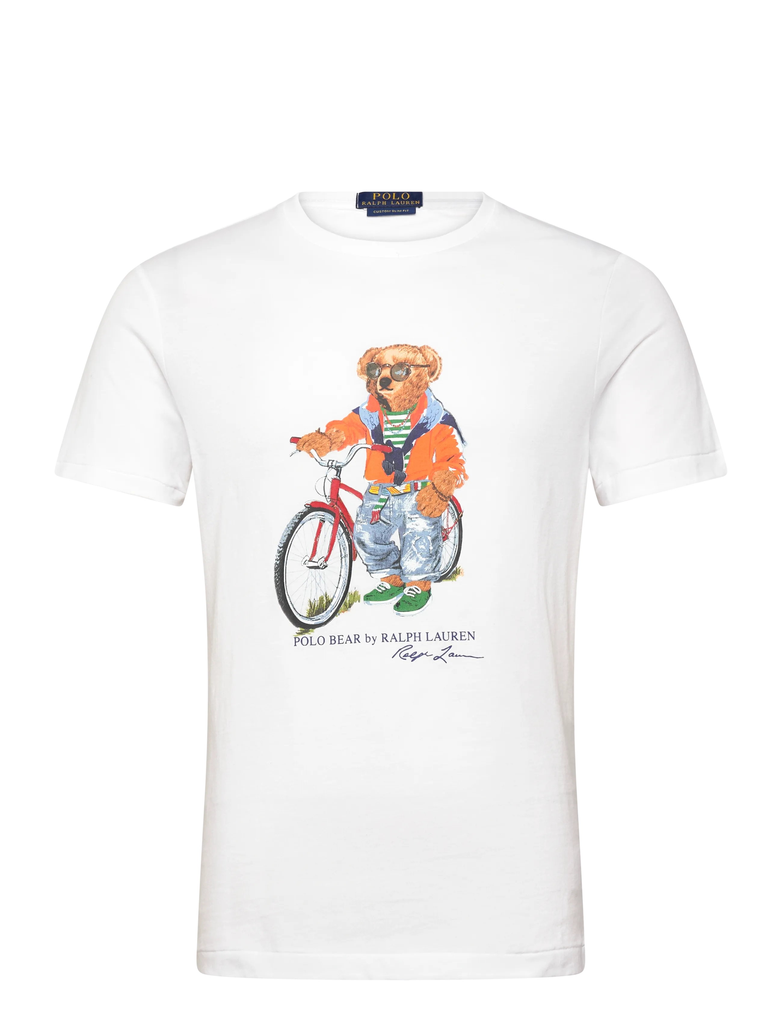 Polo Ralph Lauren 26/1 JERSEY-KNT-T-SHIRT - T-Shirts - WHITE- SUMMER BEA / white
