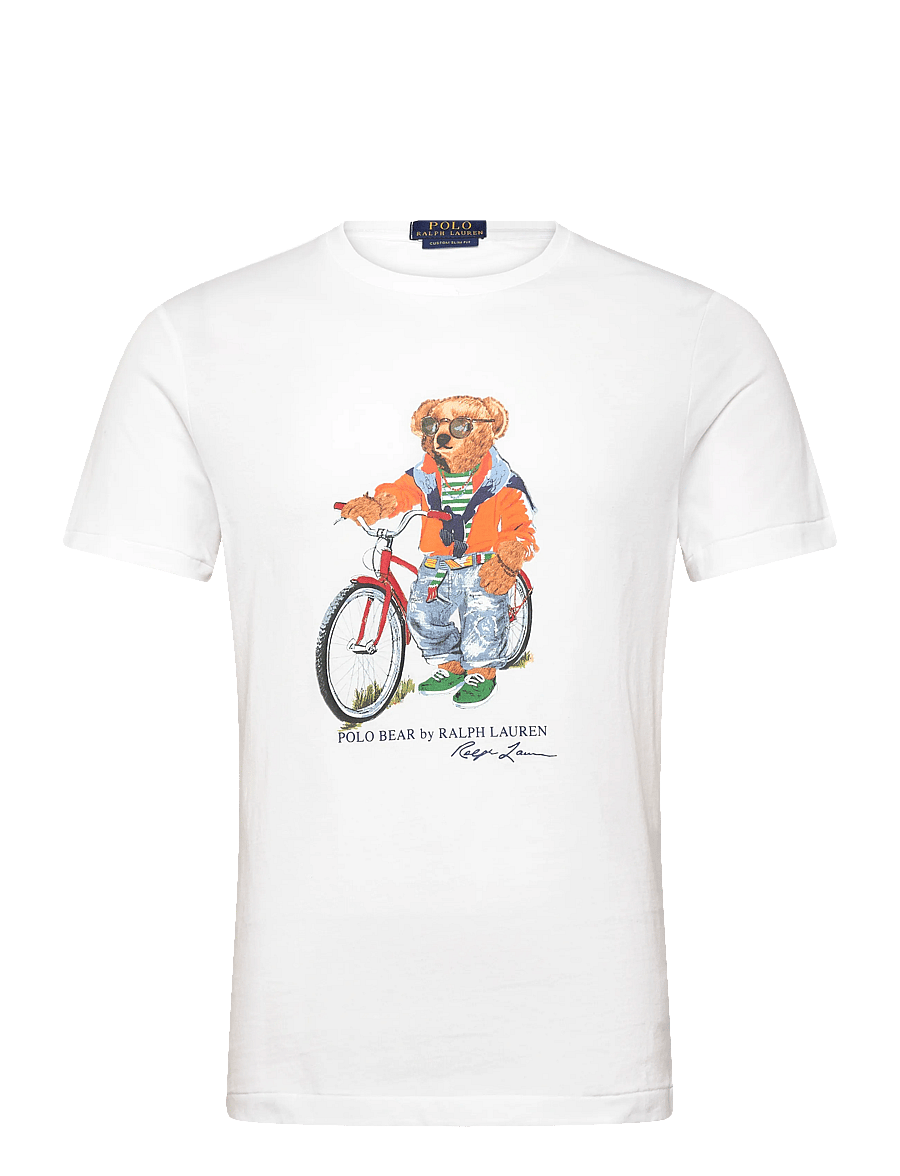 Polo Ralph Lauren - 26/1 JERSEY-KNT-T-SHIRT - t-shirts à manches courtes - white- summer bea - 0