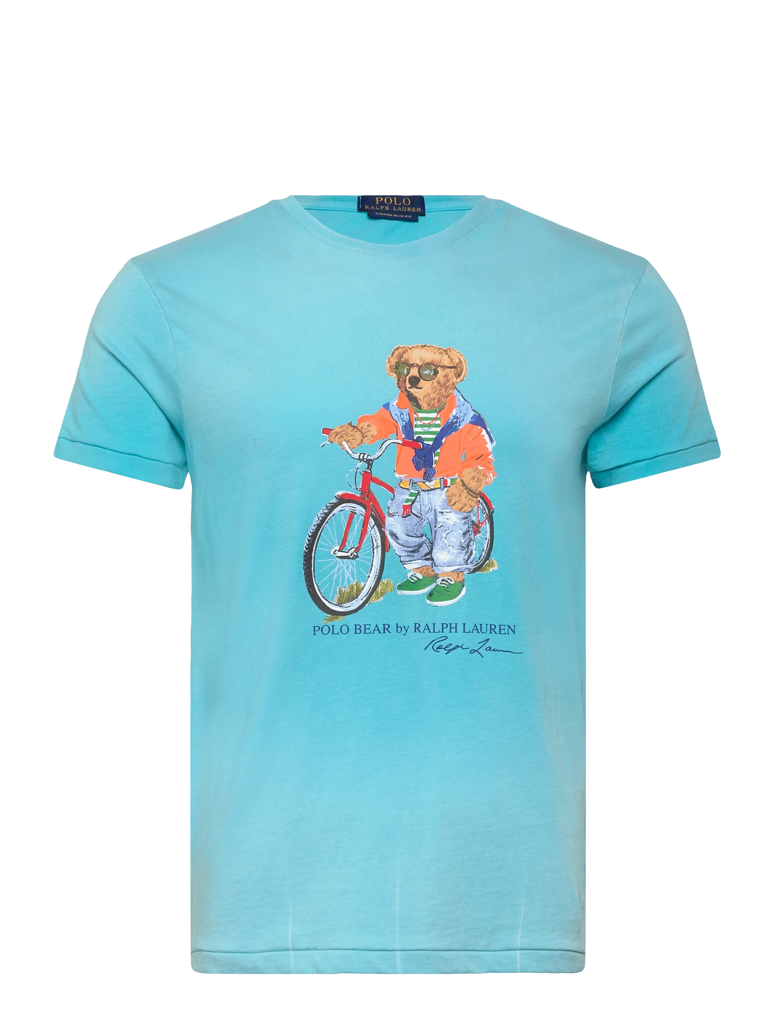Polo Ralph Lauren 26/1 JERSEY-KNT-T-SHIRT - Lyhythihaiset - PERFECT TURQUOISE / blue