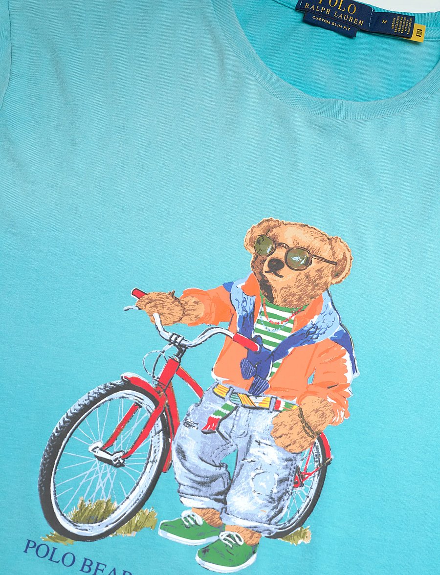Polo Ralph Lauren - 26/1 JERSEY-KNT-T-SHIRT - kurzärmelige t-shirts - perfect turquoise - 2