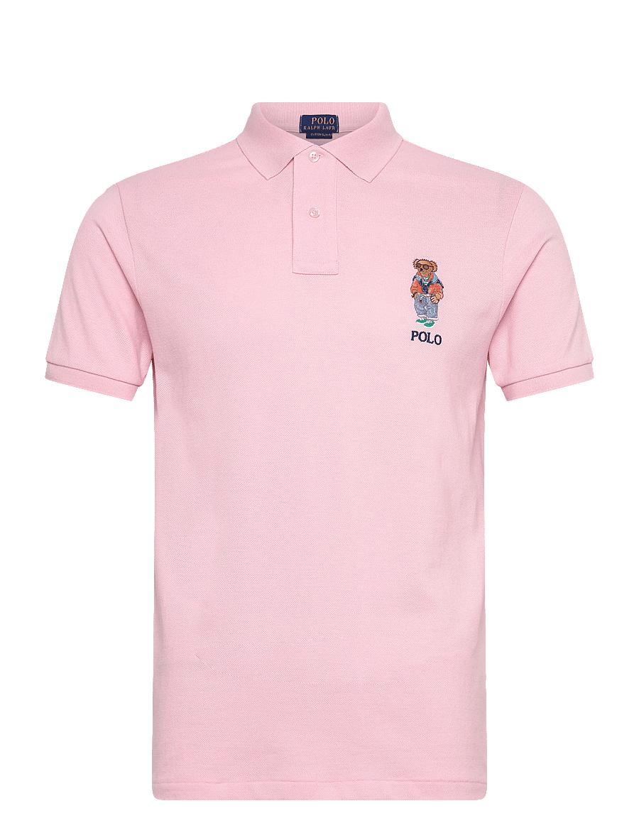 Polo Ralph Lauren - 20/1 MESH-KNT-POLO - kurzärmelig - garden pink-summe - 1