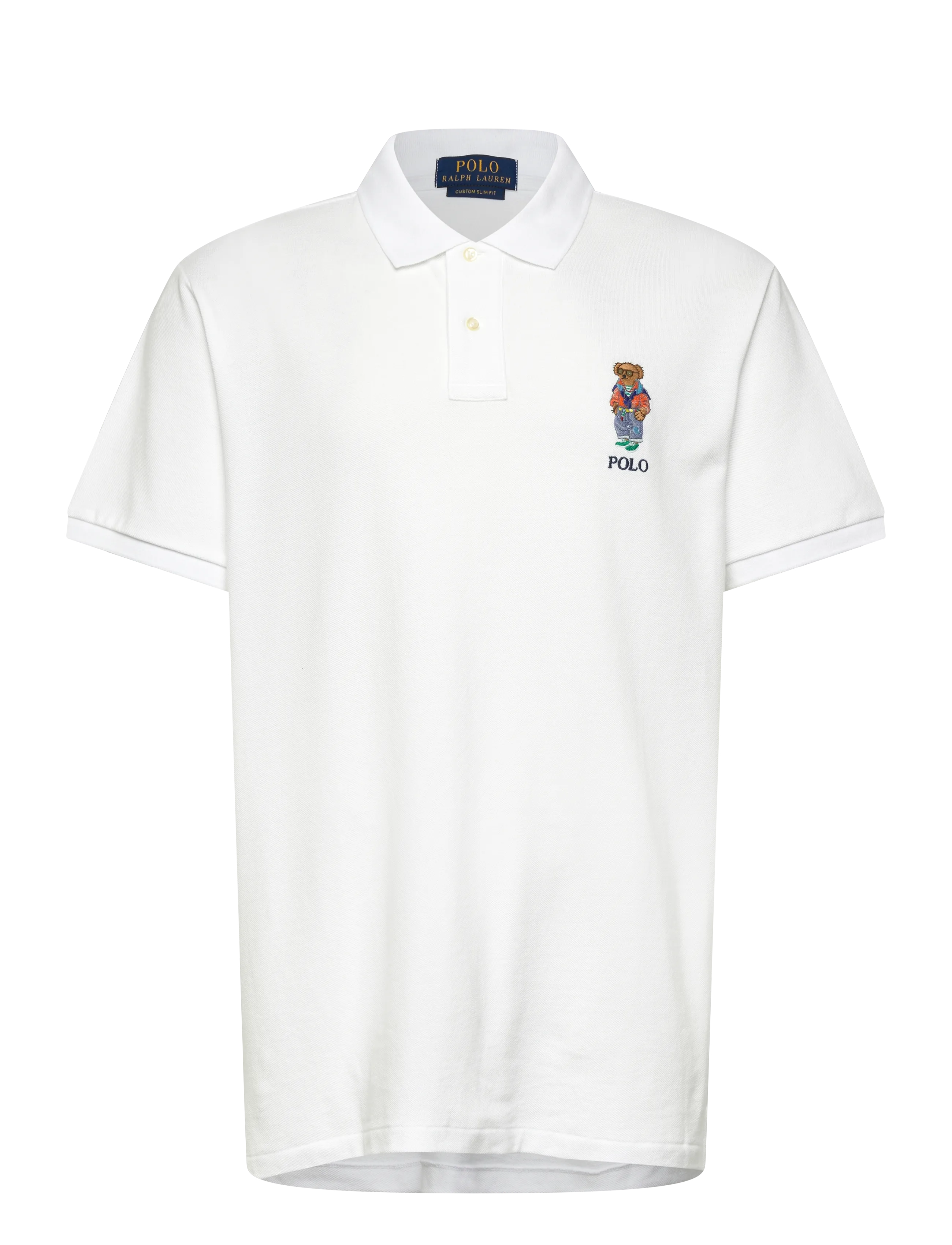 Polo Ralph Lauren 20/1 MESH-KNT-POLO - Pikéer - WHITE- SUMMER BEA / white