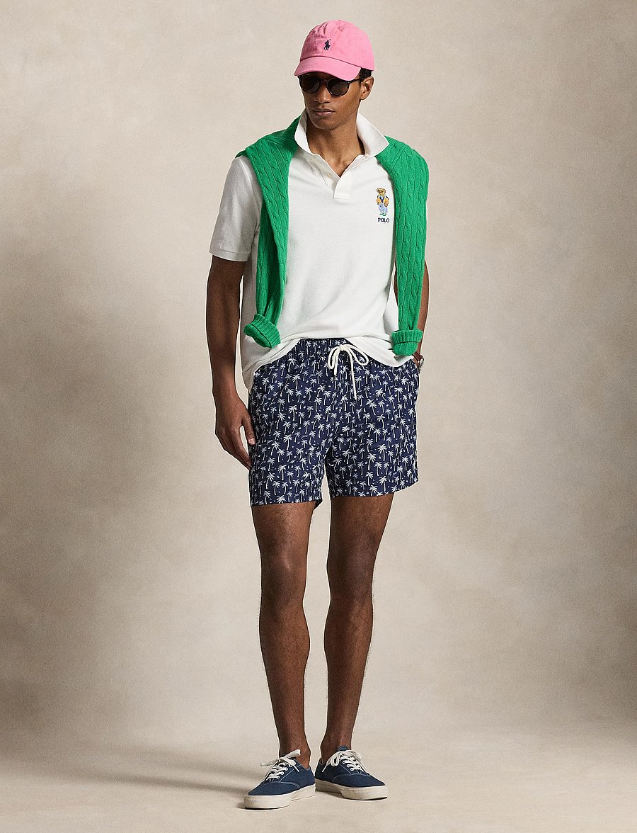 Polo Ralph Lauren - 20/1 MESH-KNT-POLO - kurzärmelig - white- summer bea - 0