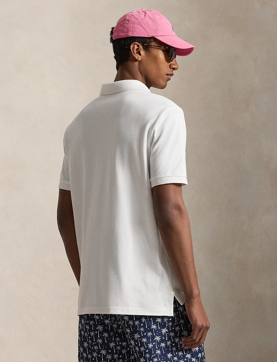 Polo Ralph Lauren - 20/1 MESH-KNT-POLO - kurzärmelig - white- summer bea - 4