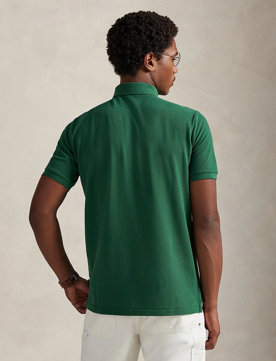 Polo Ralph Lauren - Custom Slim Fit Polo Bear Mesh Polo - kurzärmelig - new forest-societ - 3