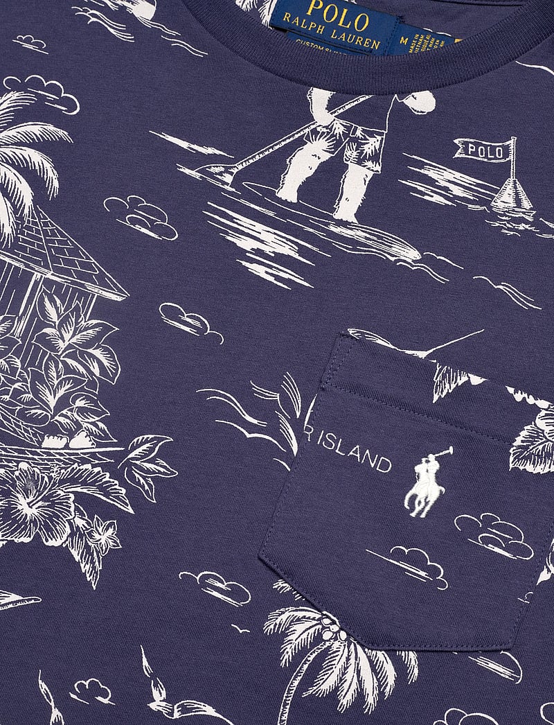 Polo Ralph Lauren - Custom Slim Fit Polo Bear T-Shirt - t-shirts - hrbr island bear- - 2