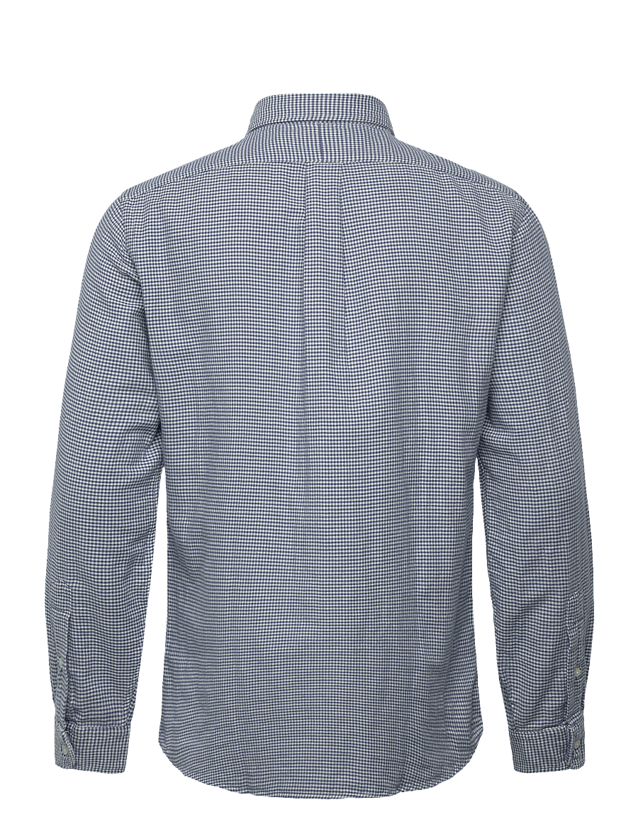 Polo Ralph Lauren - Custom Fit Double-Faced Oxford Shirt - oxford skjorter - 7204 blue cream - 2