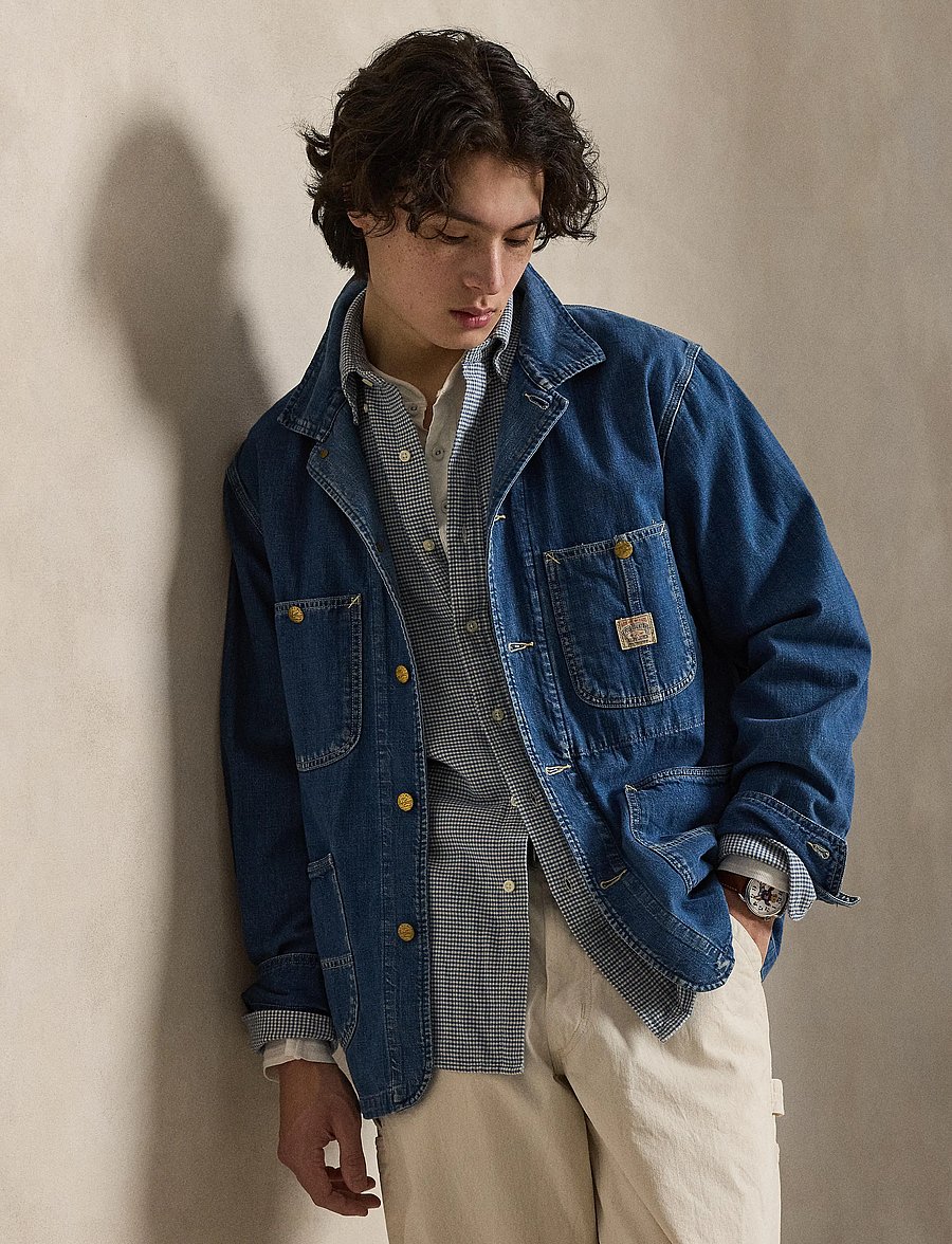 Polo Ralph Lauren - Custom Fit Double-Faced Oxford Shirt - oxford skjorter - 7204 blue cream - 3