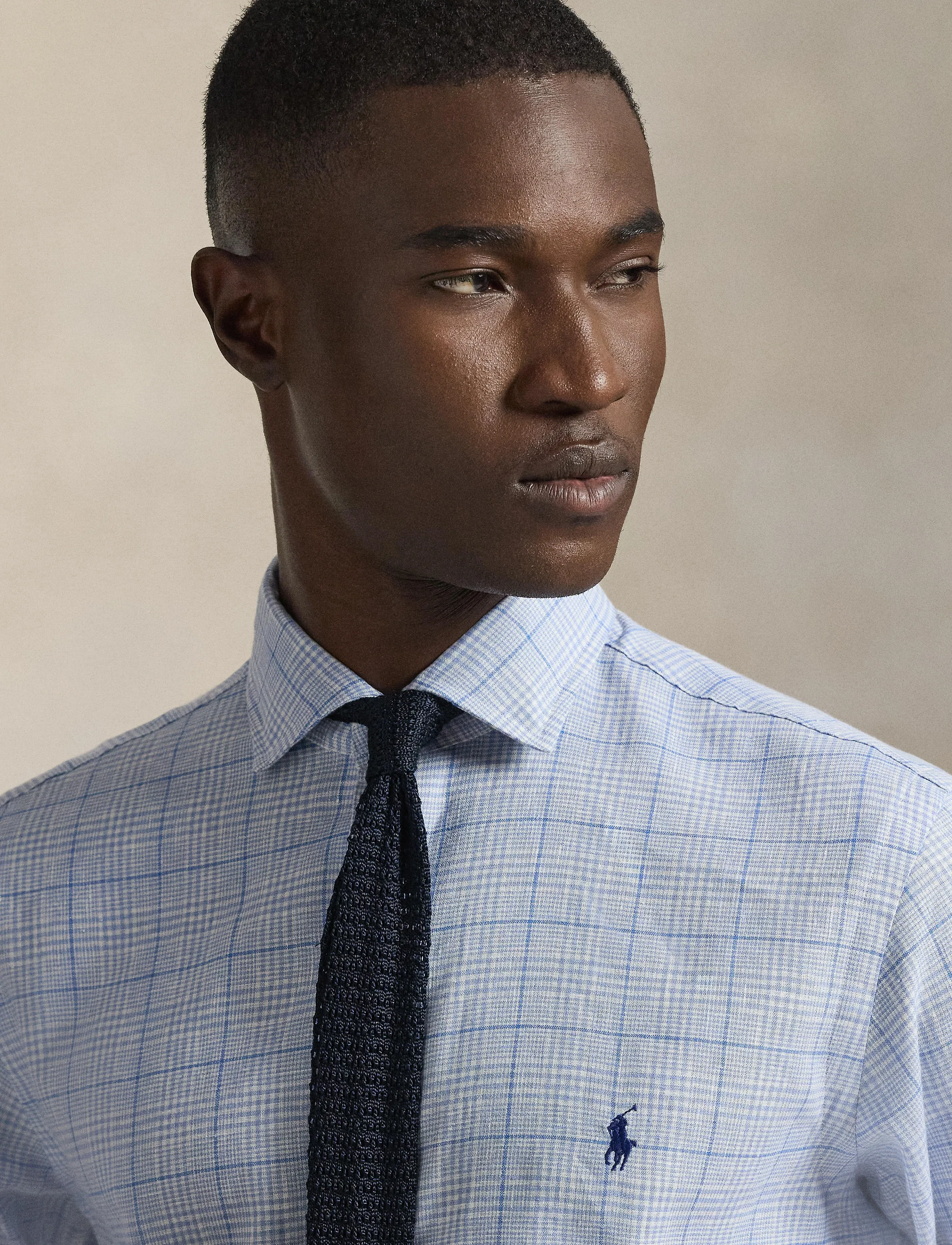 Polo Ralph Lauren - 710B16695001 - hørskjorter - 7190 blue multi - 4