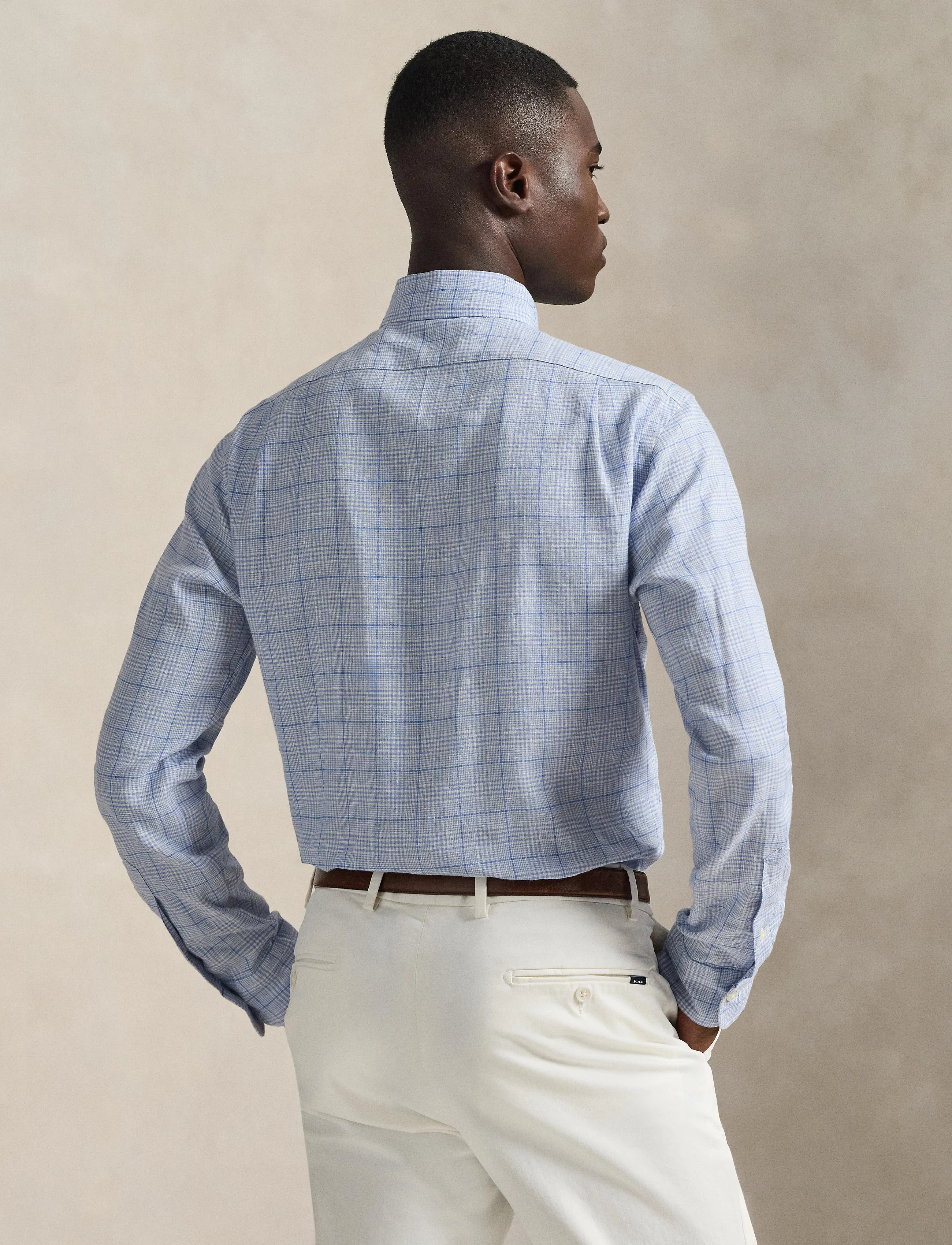 Polo Ralph Lauren - 710B16695001 - hørskjorter - 7190 blue multi - 5