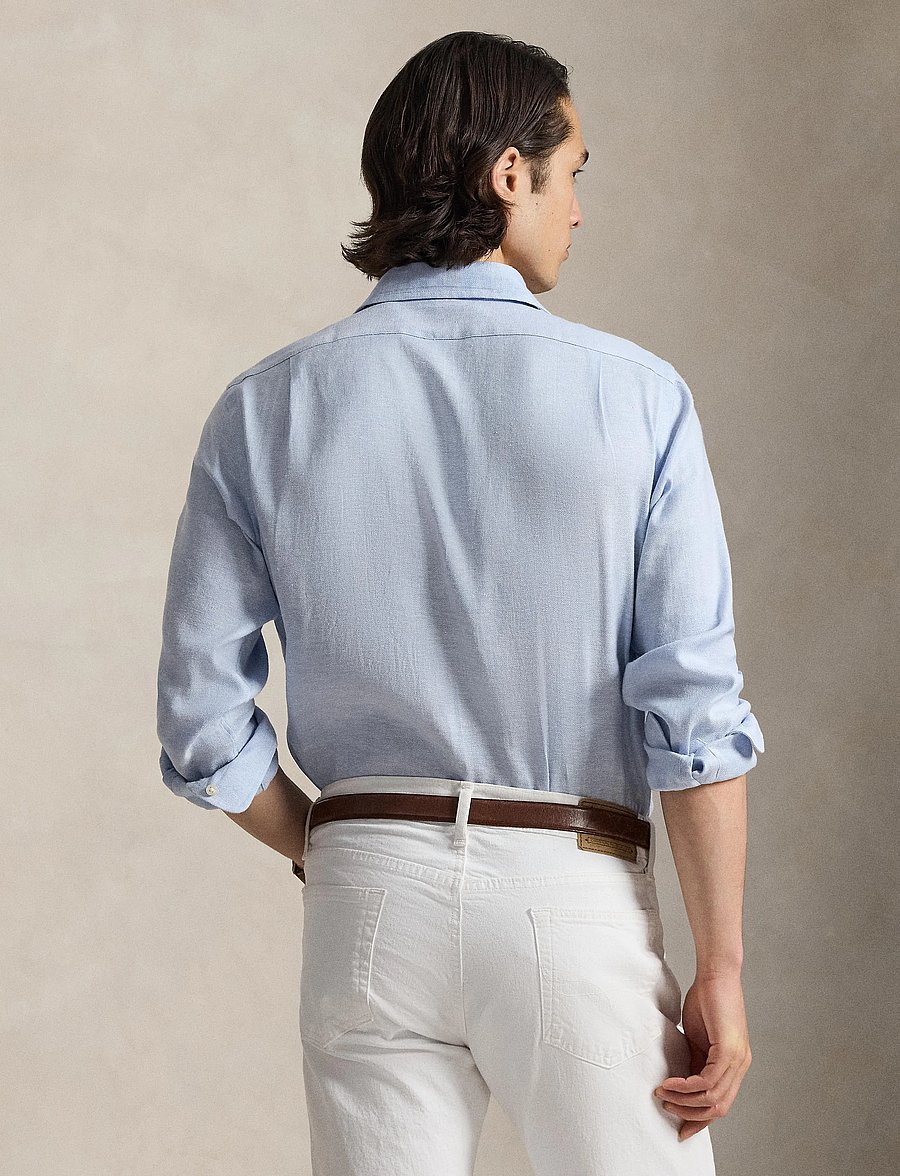 Polo Ralph Lauren - 710B16696001 - oxford-hemden - 7189 blue white - 5