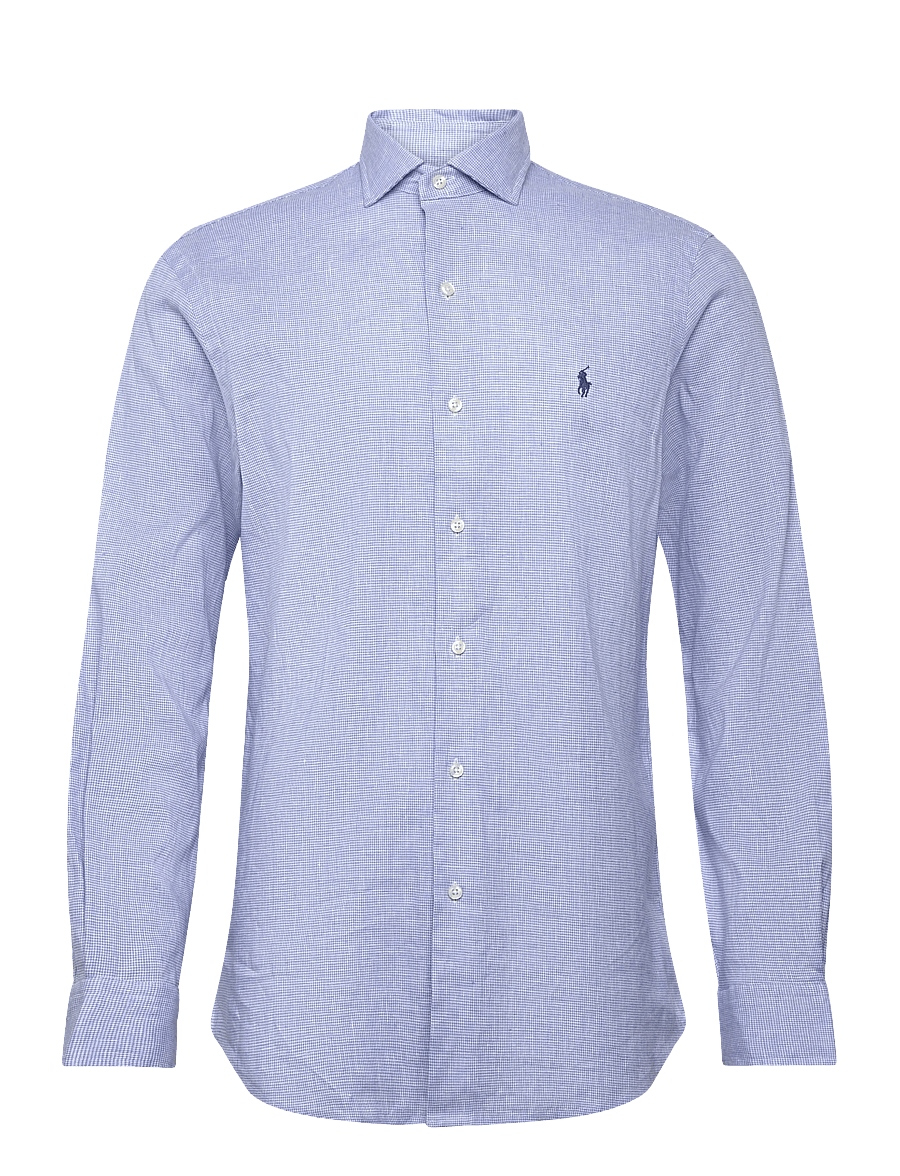 Polo Ralph Lauren - STRETCH LINEN-WVN-SHIRT - oxfordi särgid - 7113 cabana blue - 1