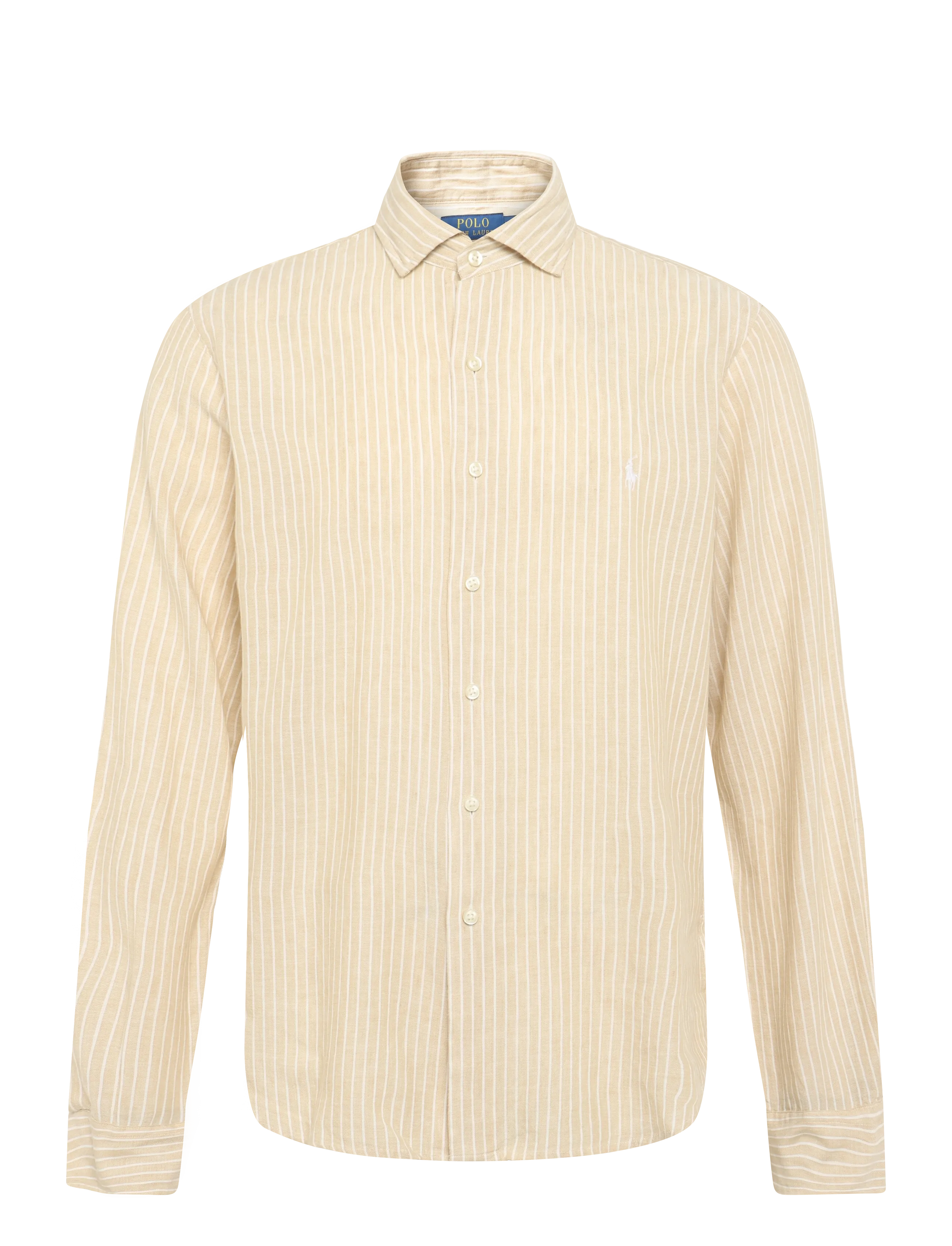 Polo Ralph Lauren - 710B16700004 - stribede skjorter - 7283d coastal bei - 1