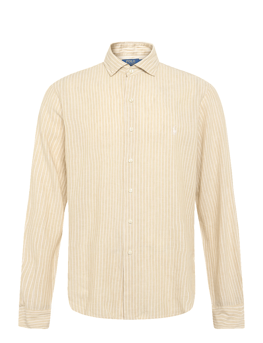 Polo Ralph Lauren - 710B16700004 - stribede skjorter - 7283d coastal bei - 1