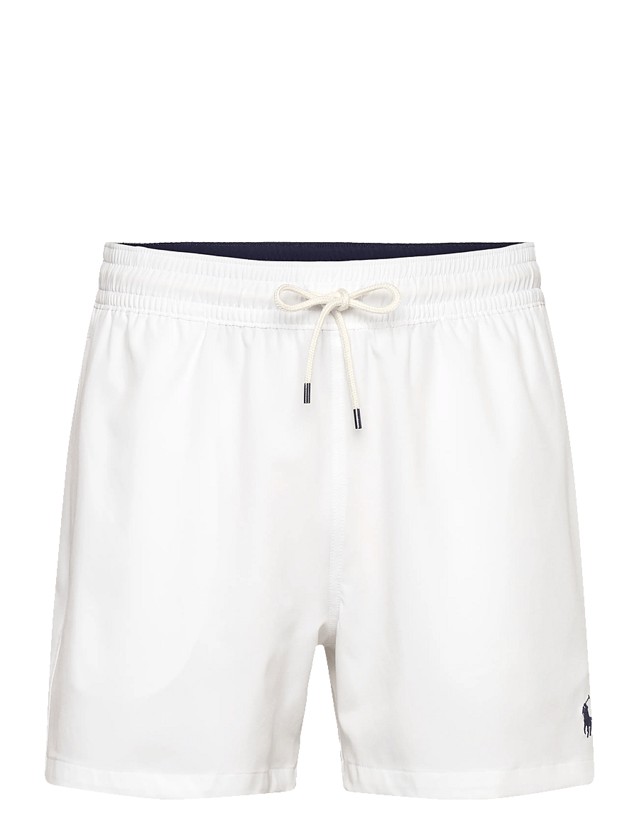 Polo Ralph Lauren - RECYCLED POLYESTER-WVN-SWIM BOTTOM - badehose - white - 0